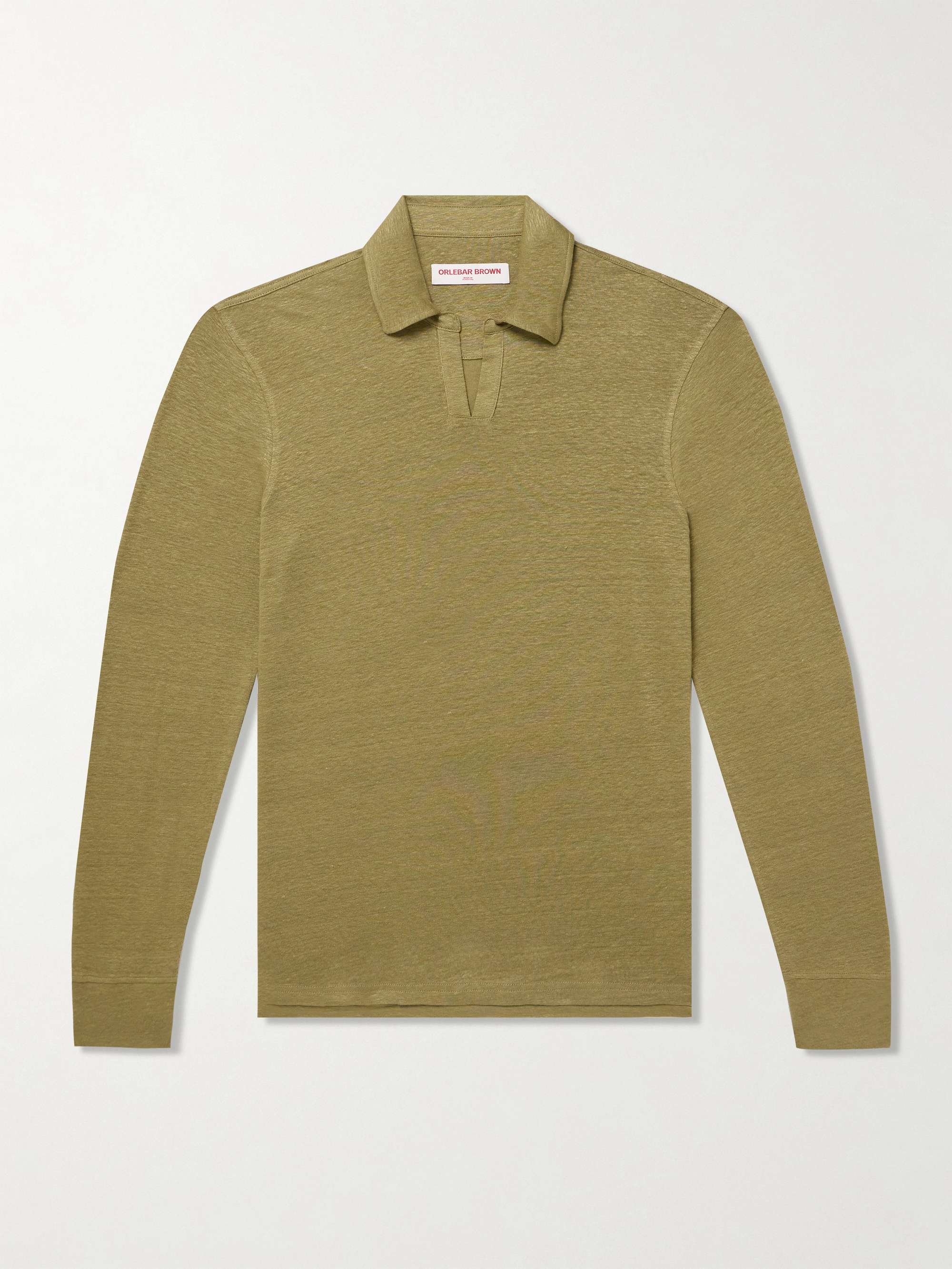 Felix Linen-Jersey Polo Shirt view