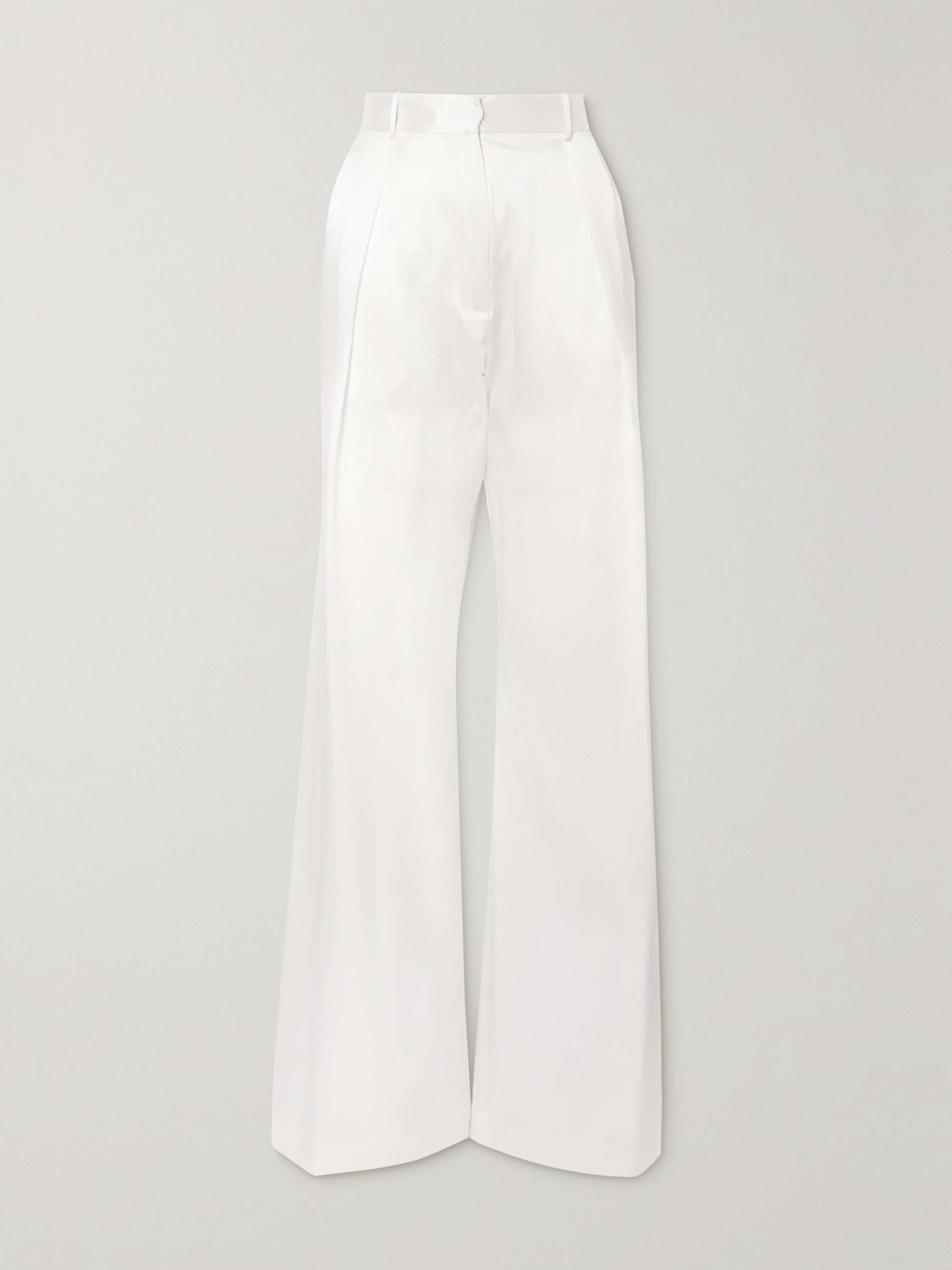 Boy silk-satin wide-leg pants view