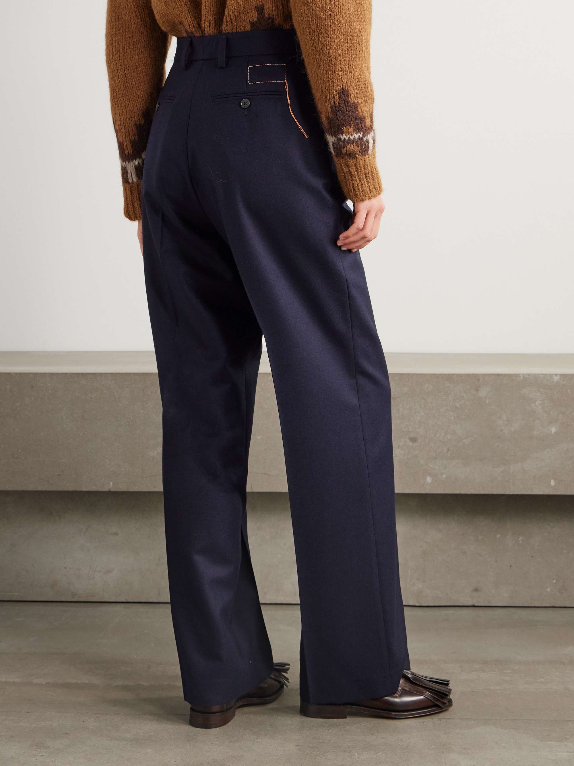 Wool pants view