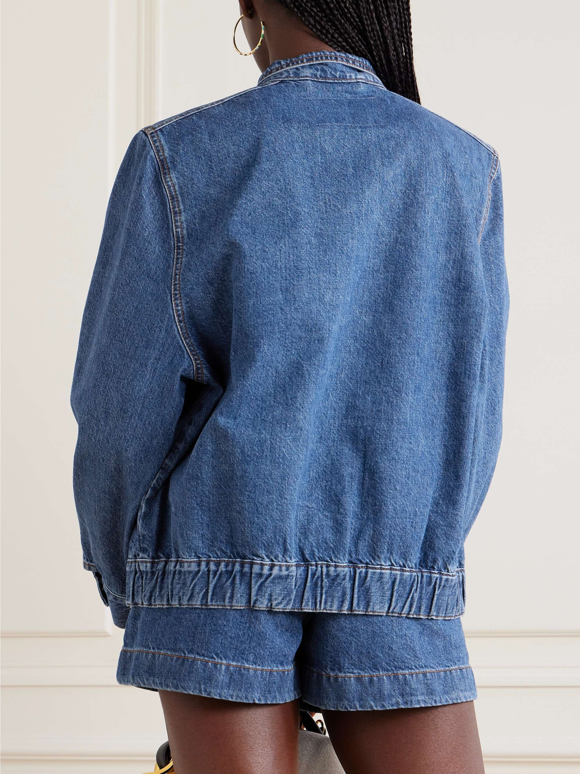 Nariida Maya oversized denim jacket view