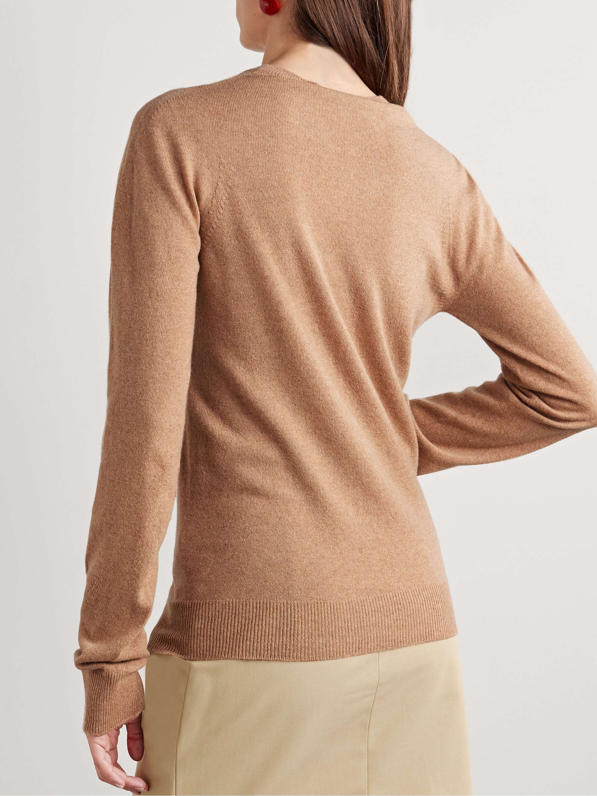 Embroidered wool and cashmere-blend sweater view