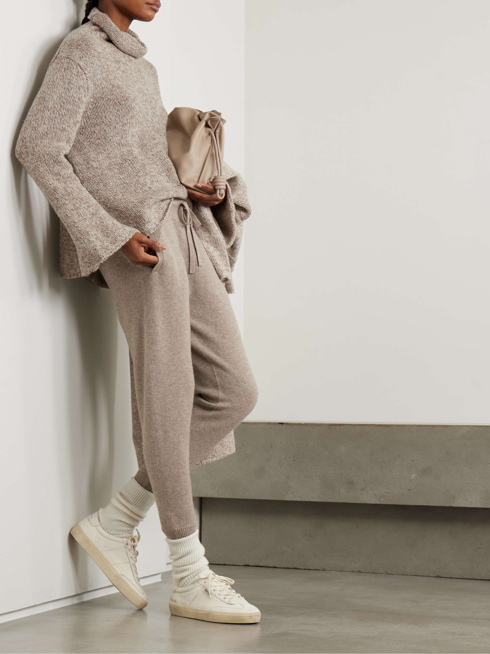 Recycled-cashmere turtleneck sweater view
