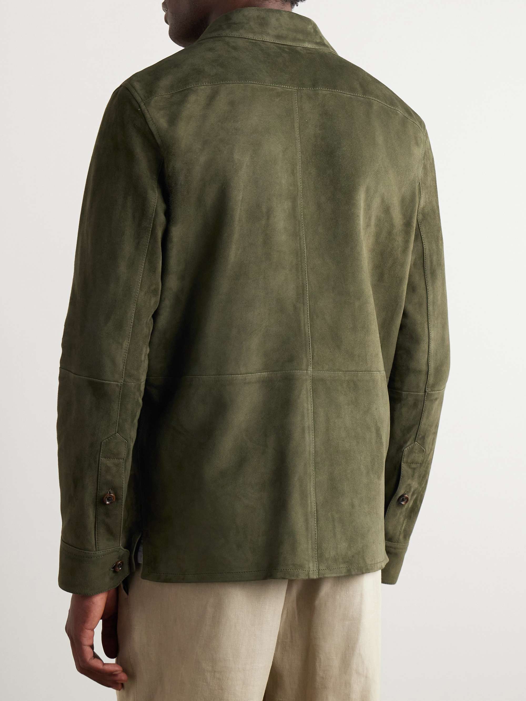 Calloway Suede Overshirt view