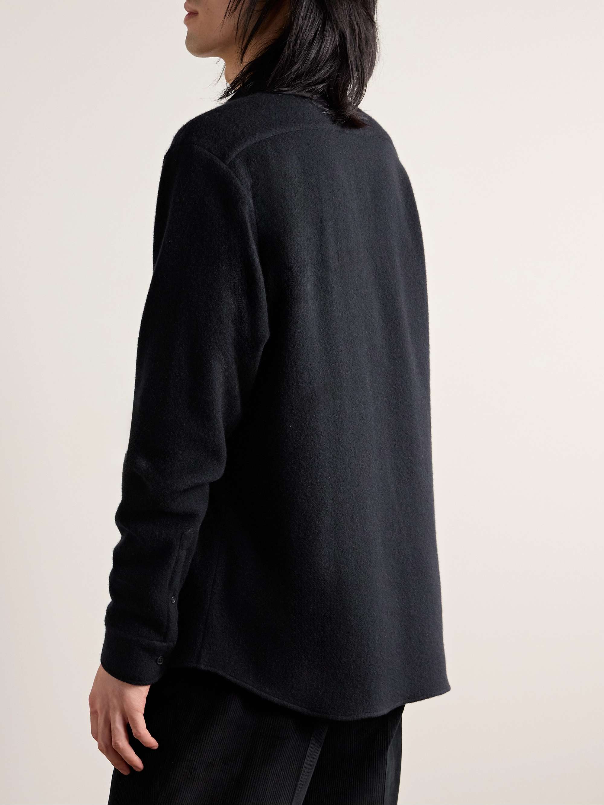 Ezra Cashmere-Blend Shirt view