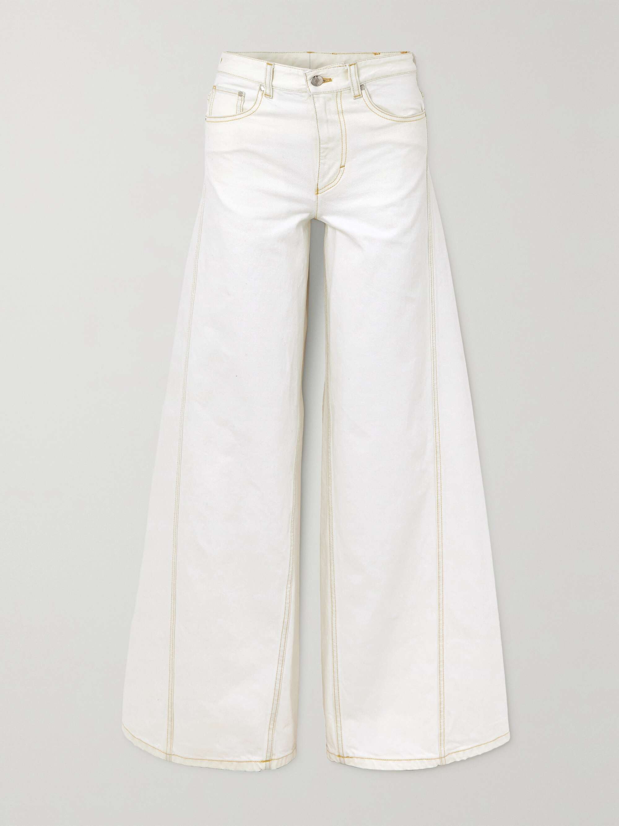 + Alicia Keys high-rise wide-leg jeans view