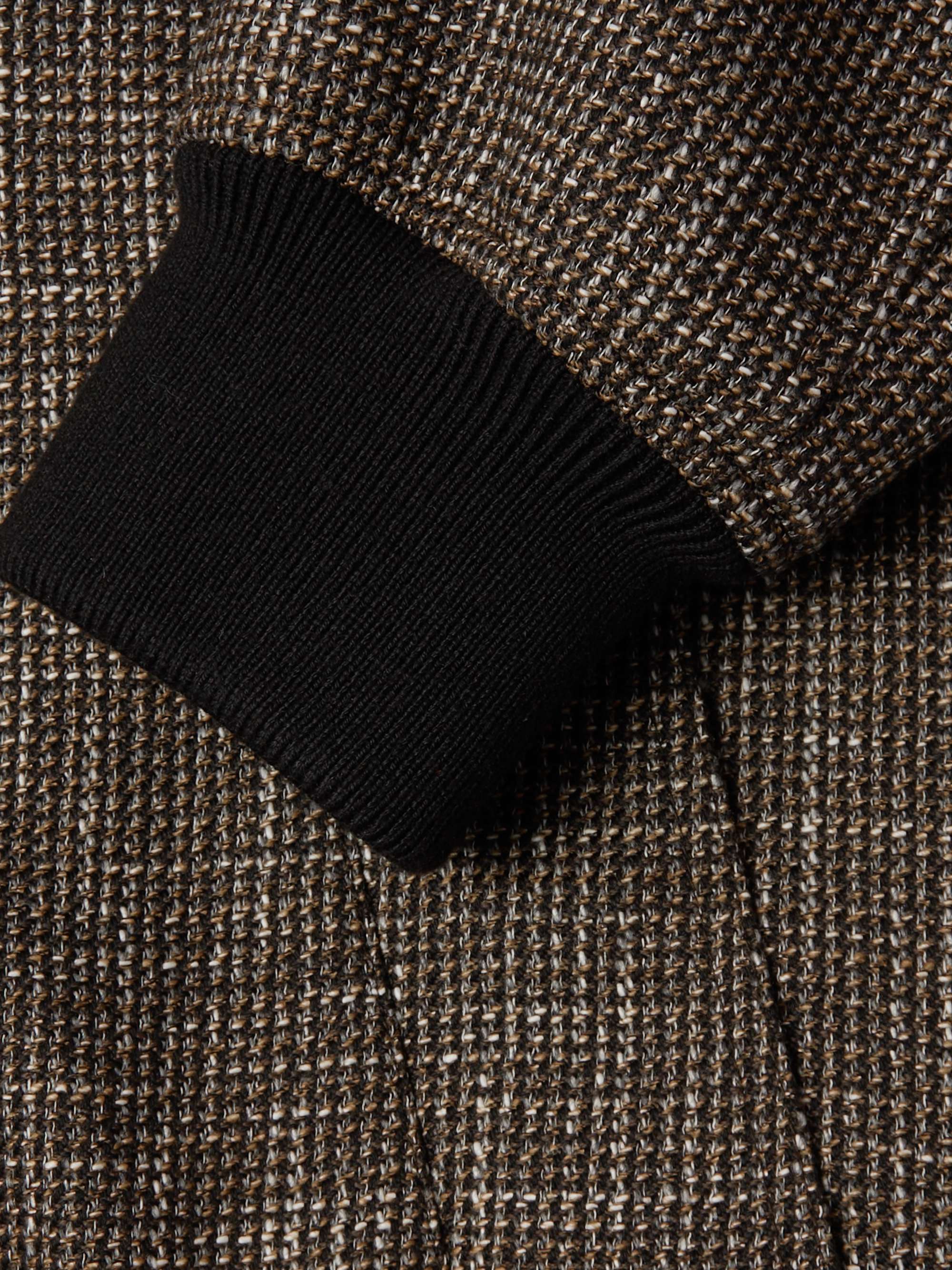 Wool-Blend Tweed Blouson Jacket view