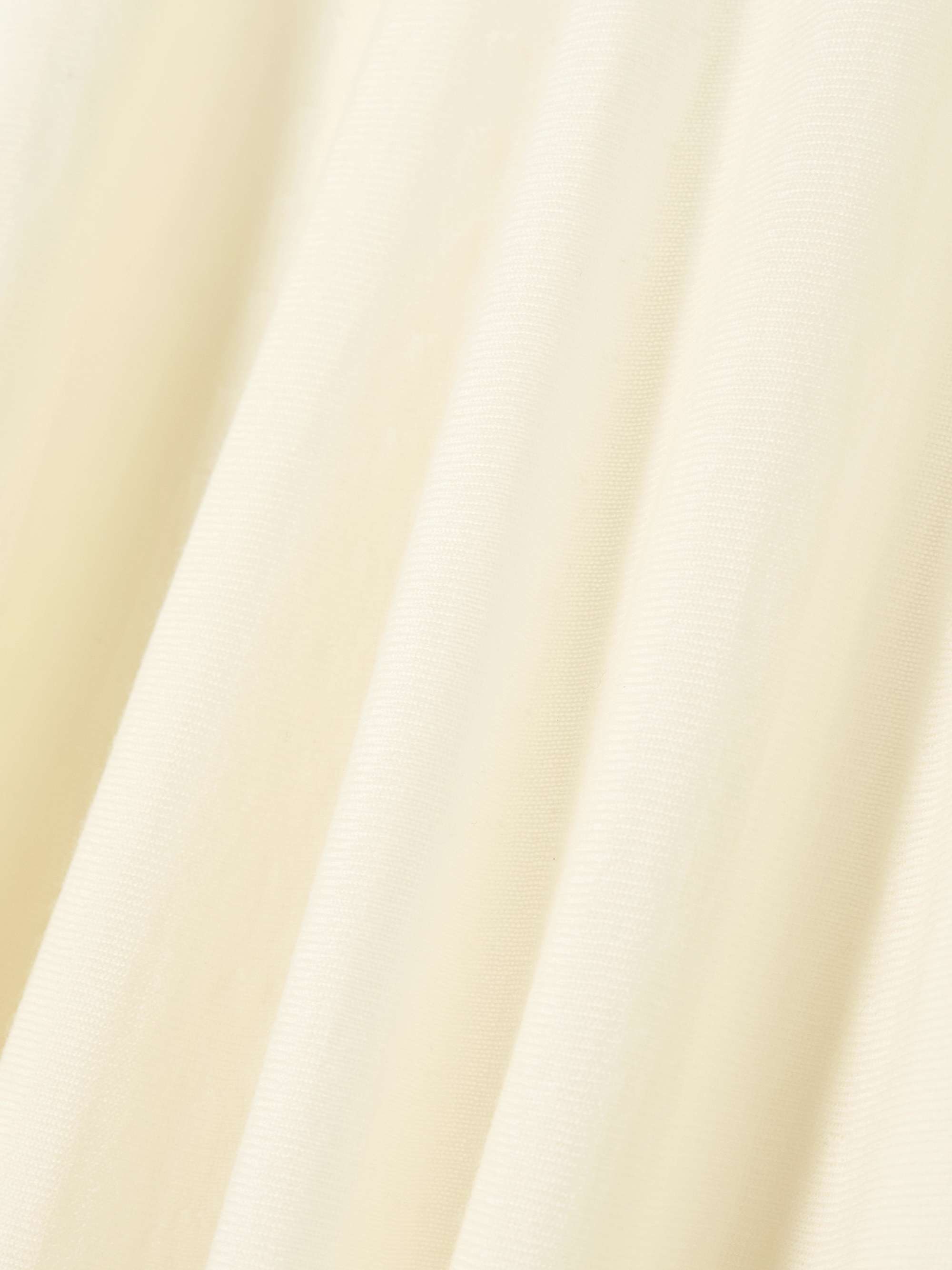 Pleated wool maxi skirt view