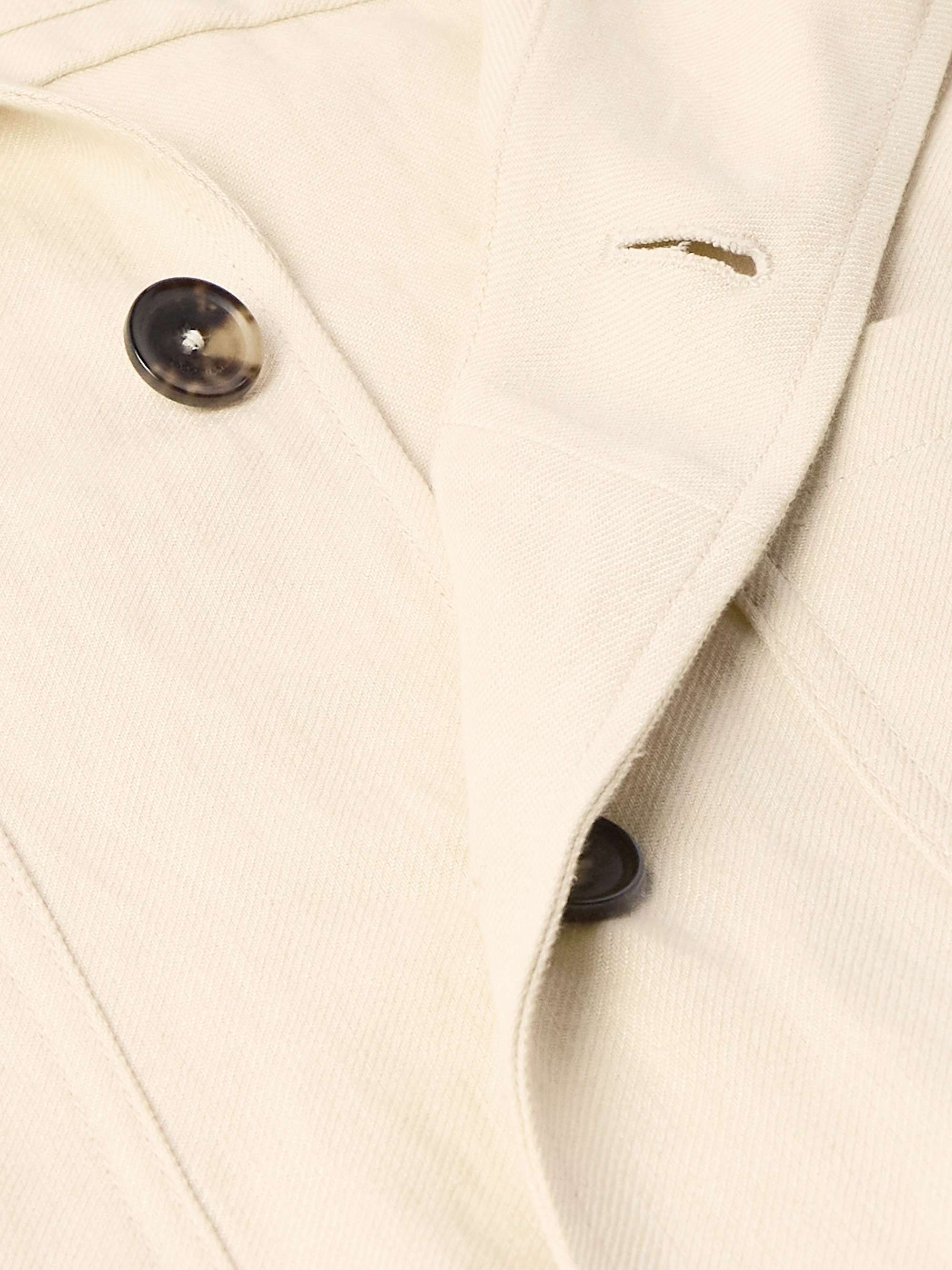 Evando Linen-Twill Overshirt view