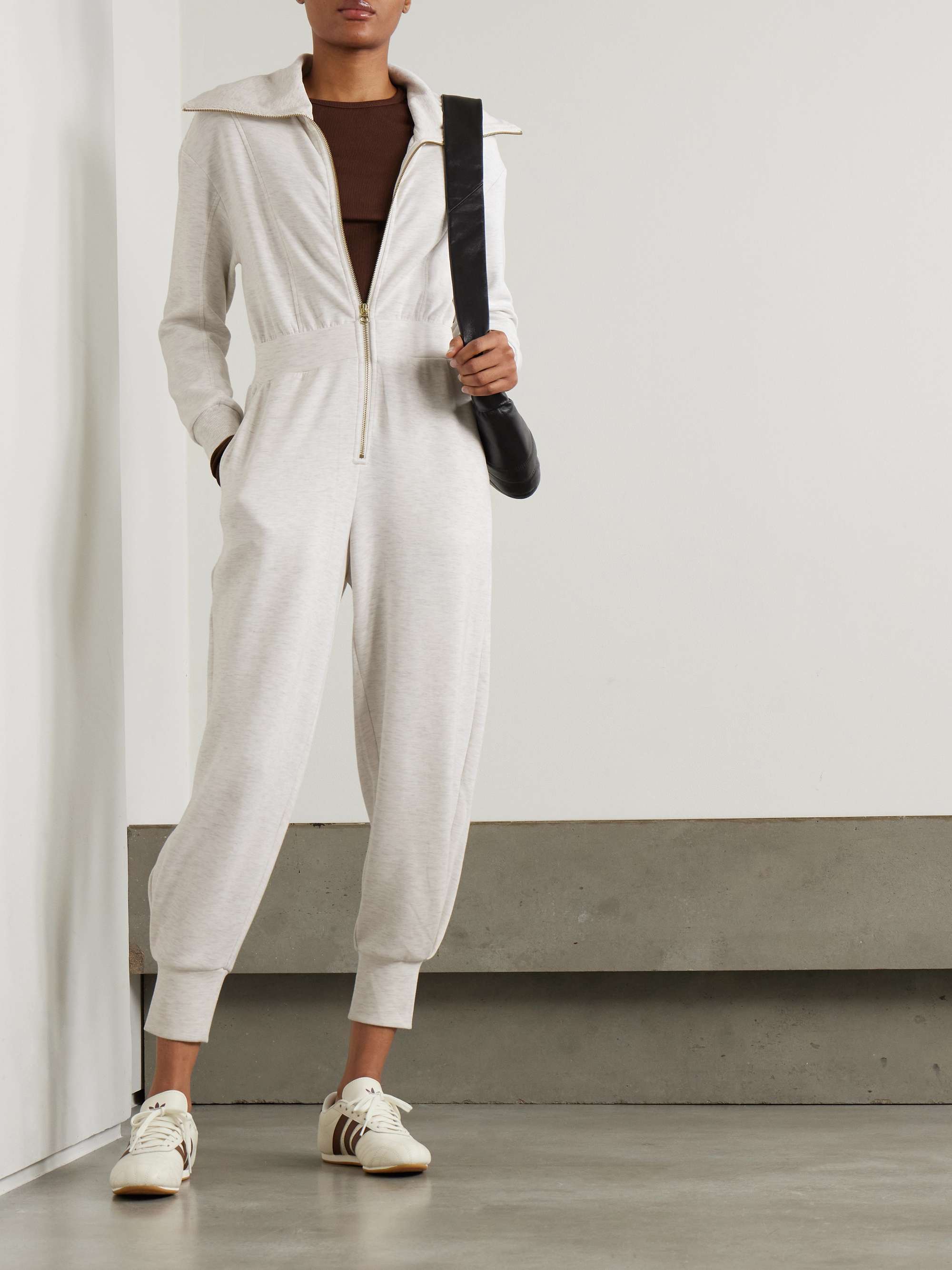 Lydia cropped DoubleSoft® jumpsuit view