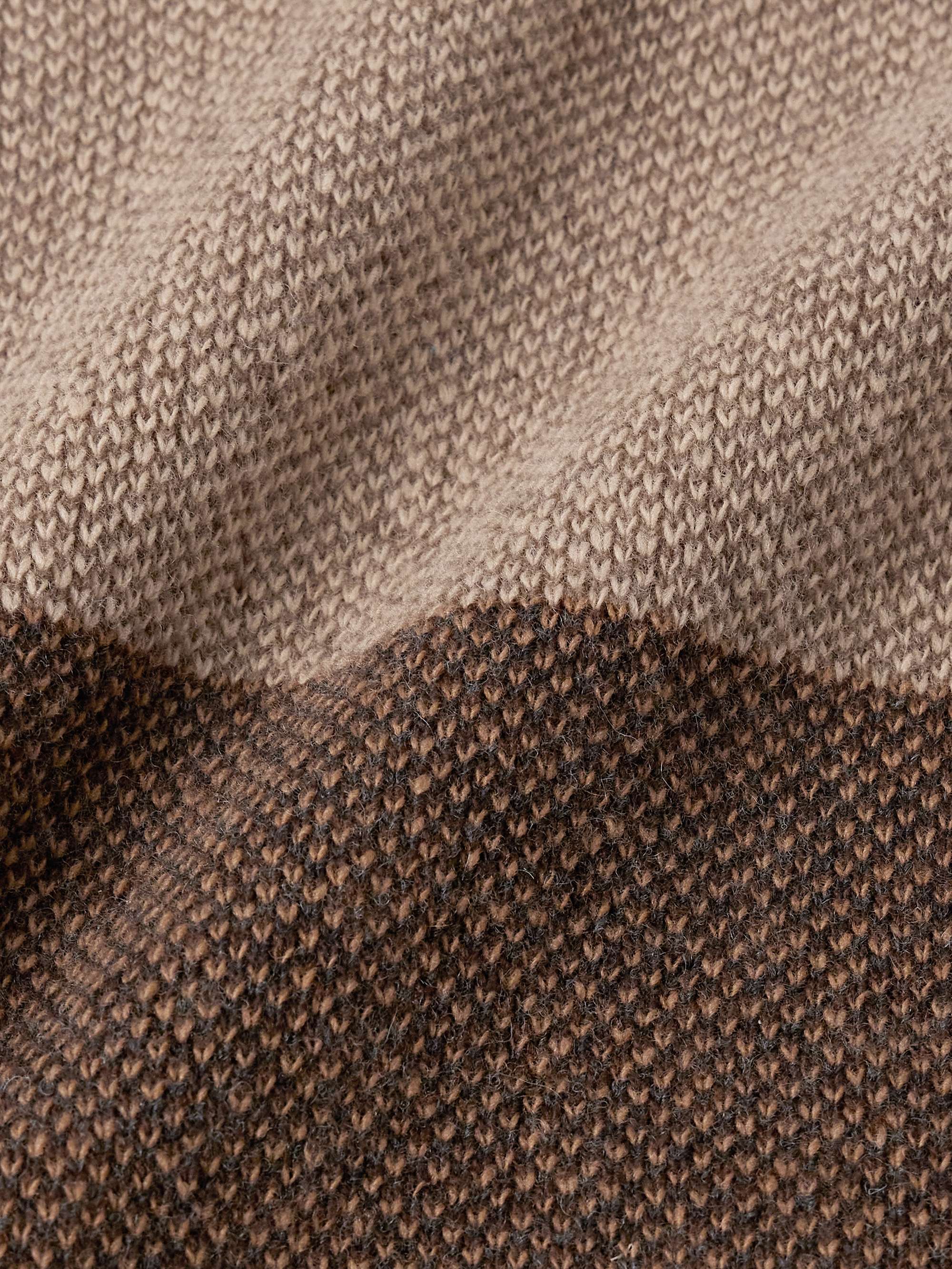 Talbot Colour-Block Wool Rollneck Sweater view