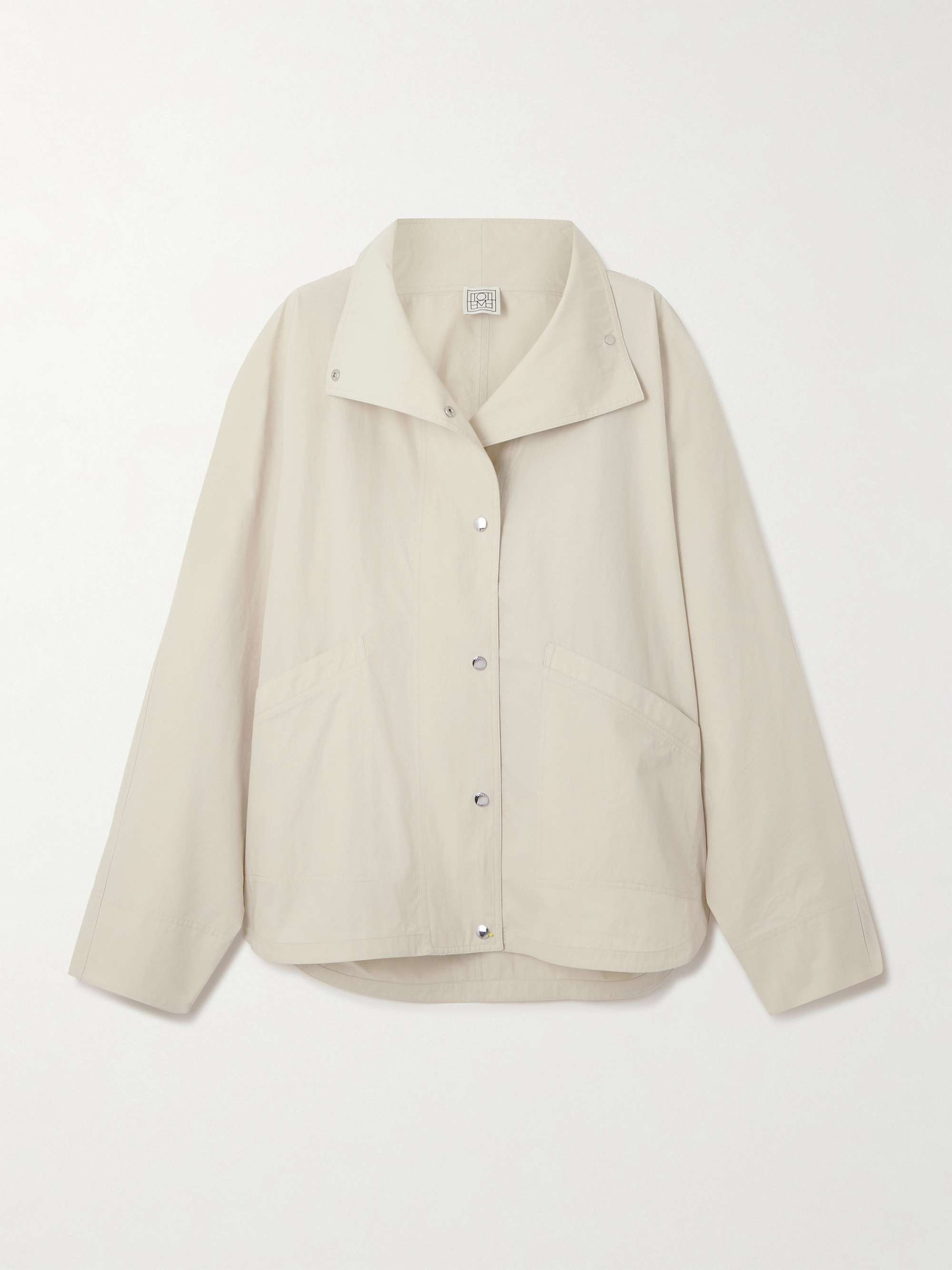 Organic cotton-blend jacket view