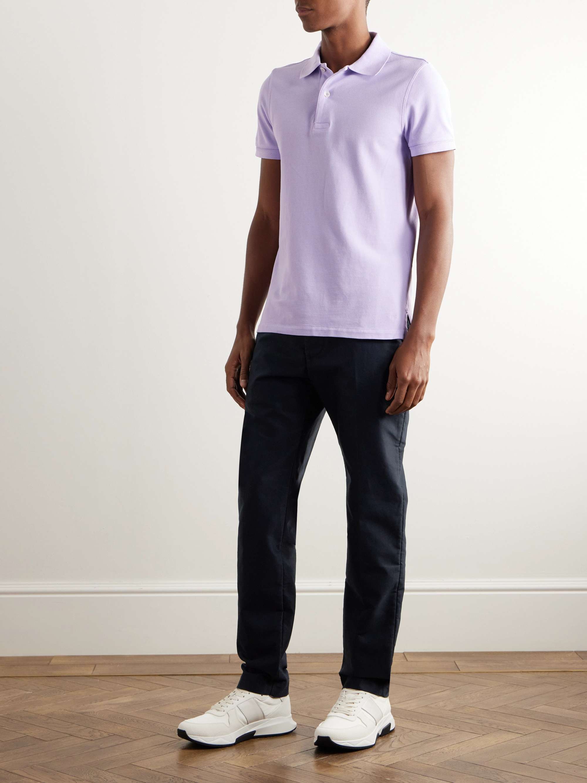 Straight-Leg Cotton Chinos view