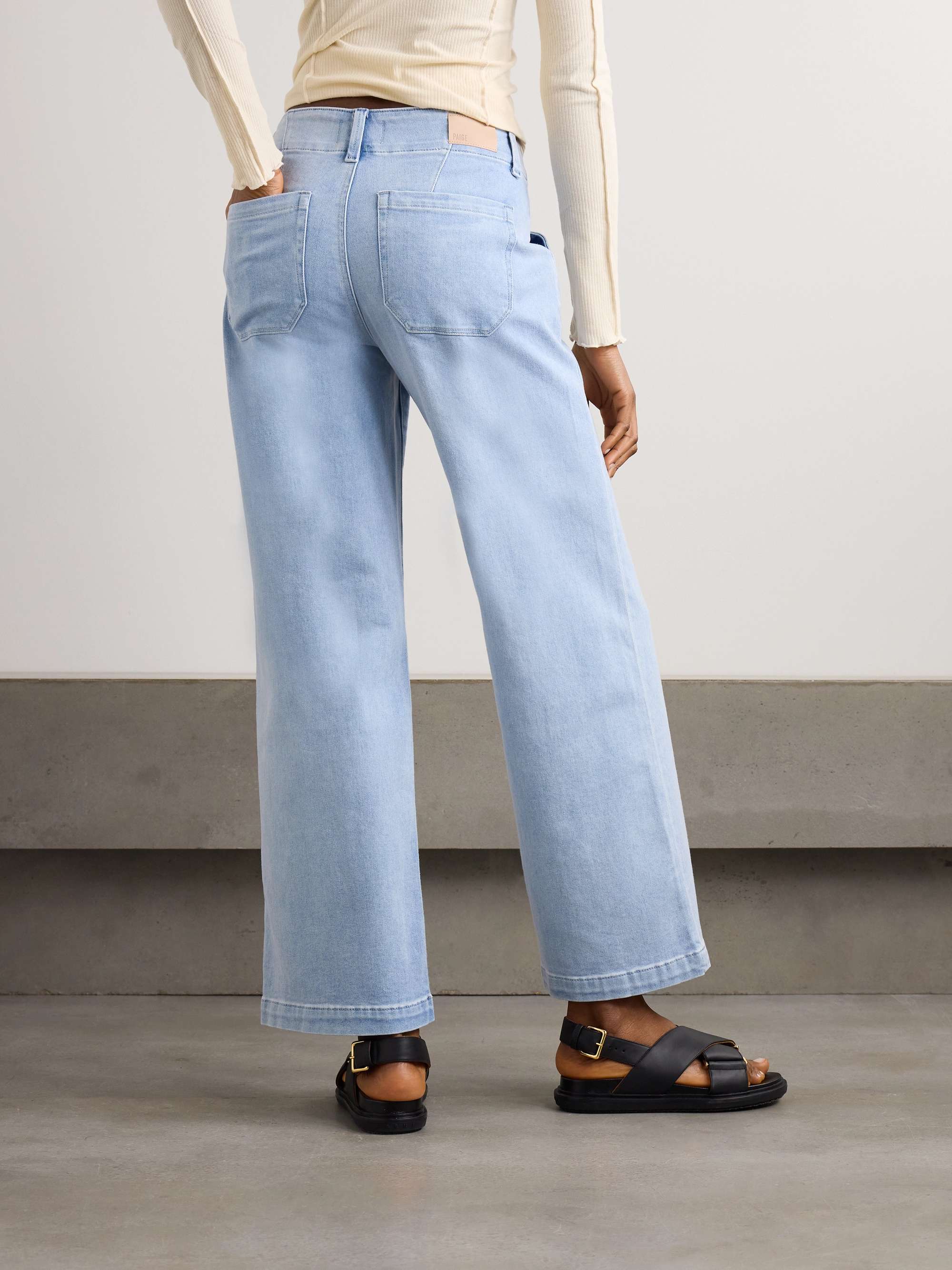Brooklyn wide-leg jeans view