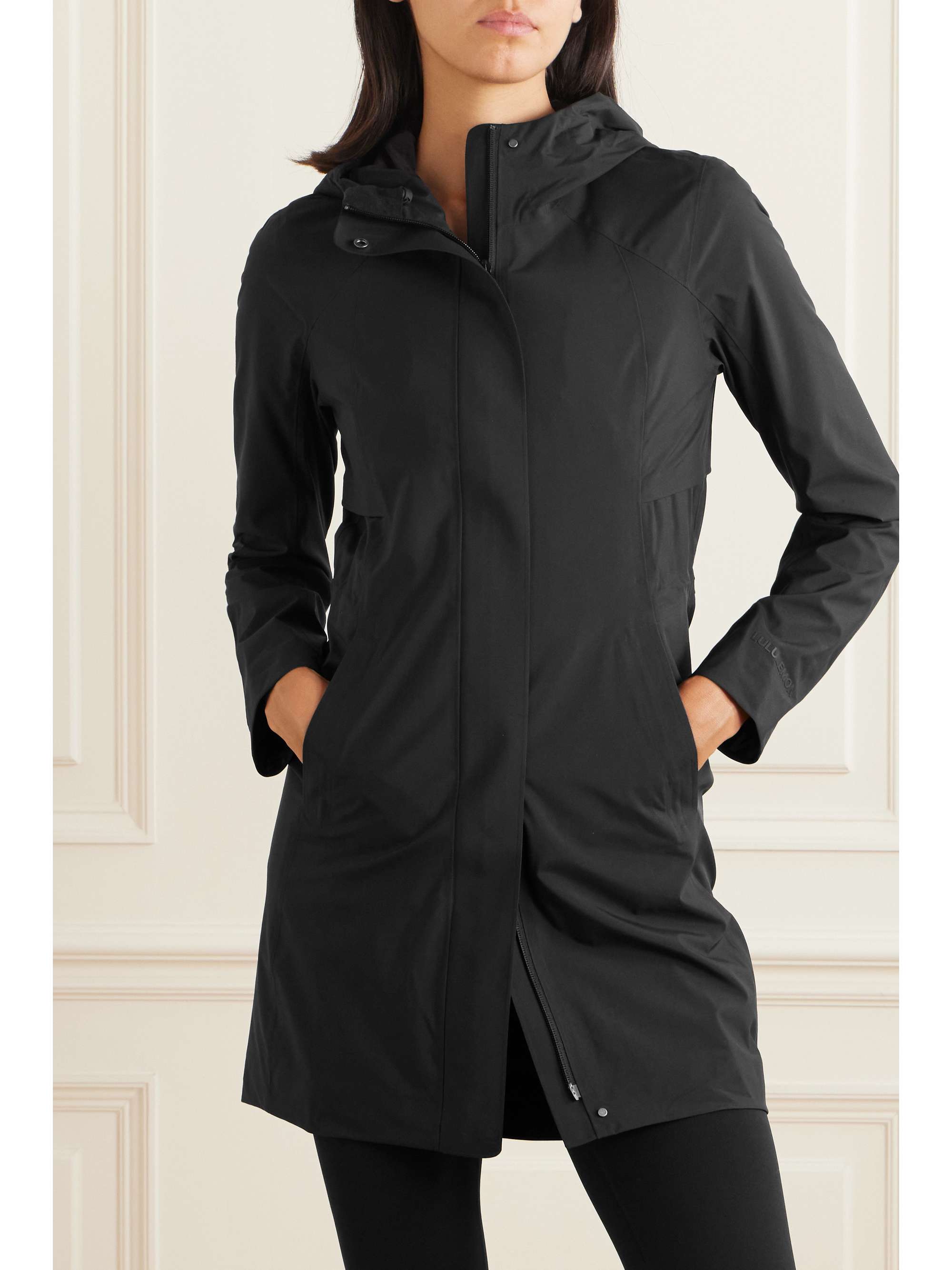 Rain Rebel hooded Glyde jacket view