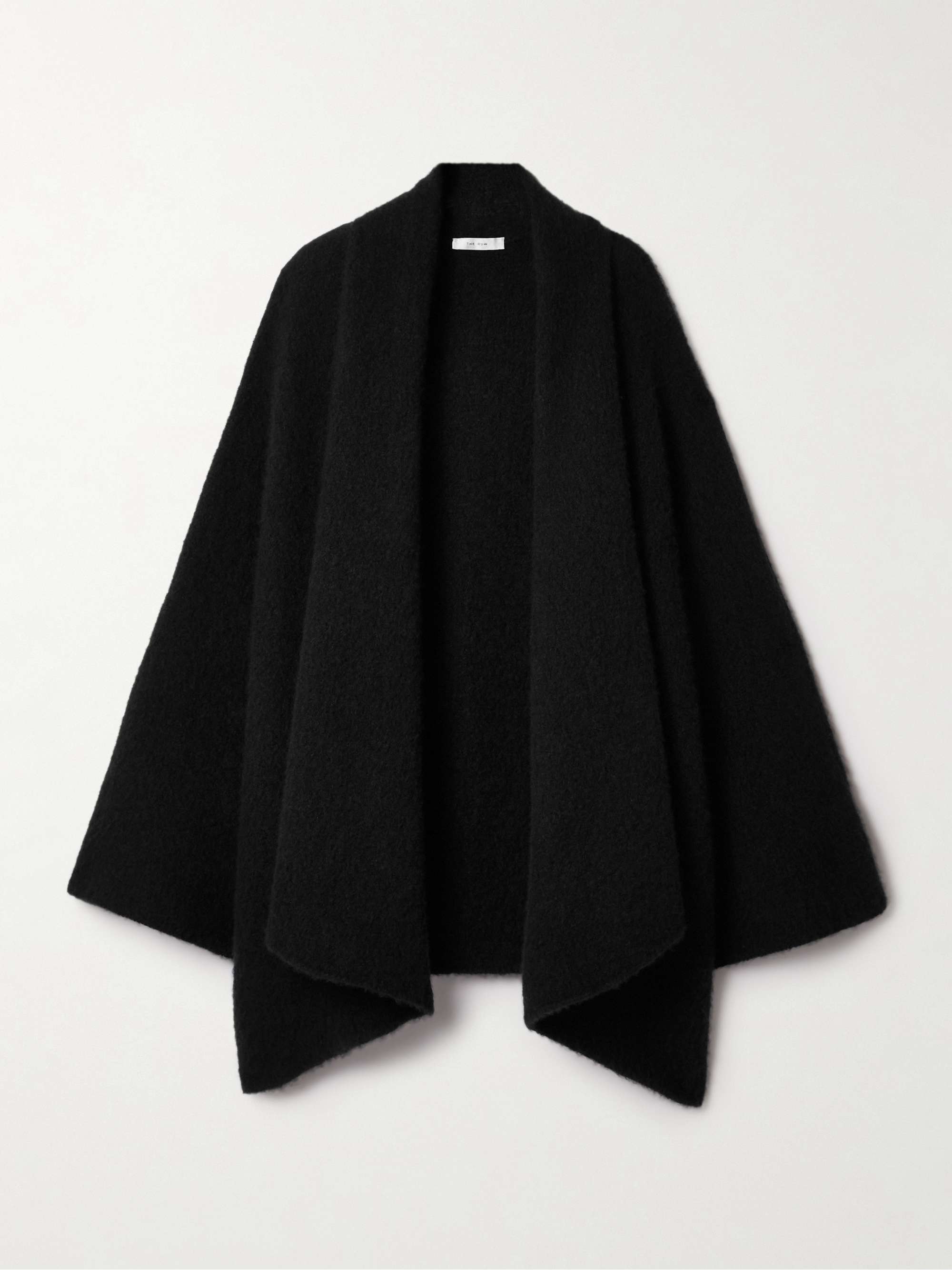 Gilvia oversized brushed cashmere and silk-blend cardigan view