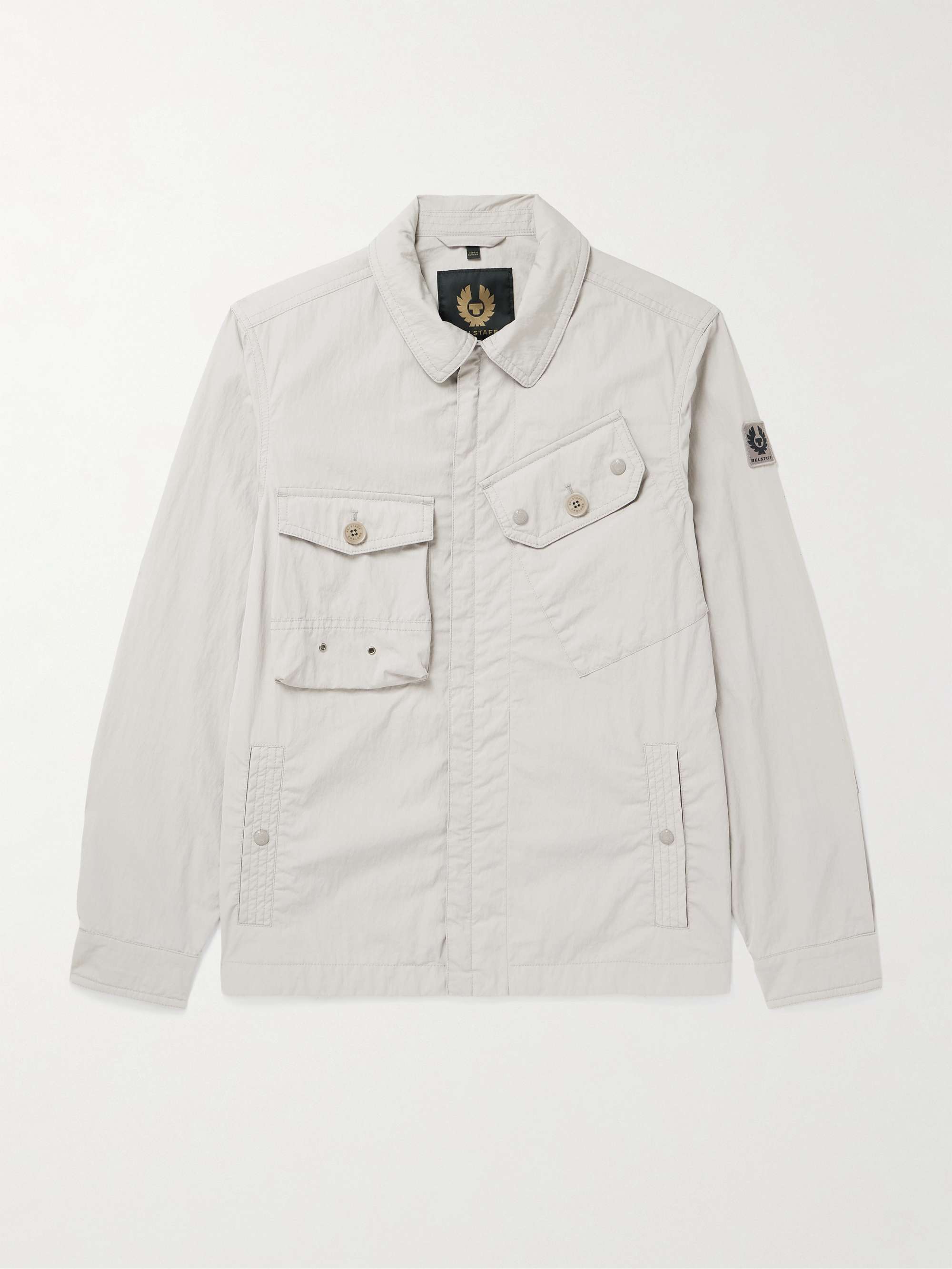 Rig Logo-Appliquéd Cotton-Blend Poplin Jacket view