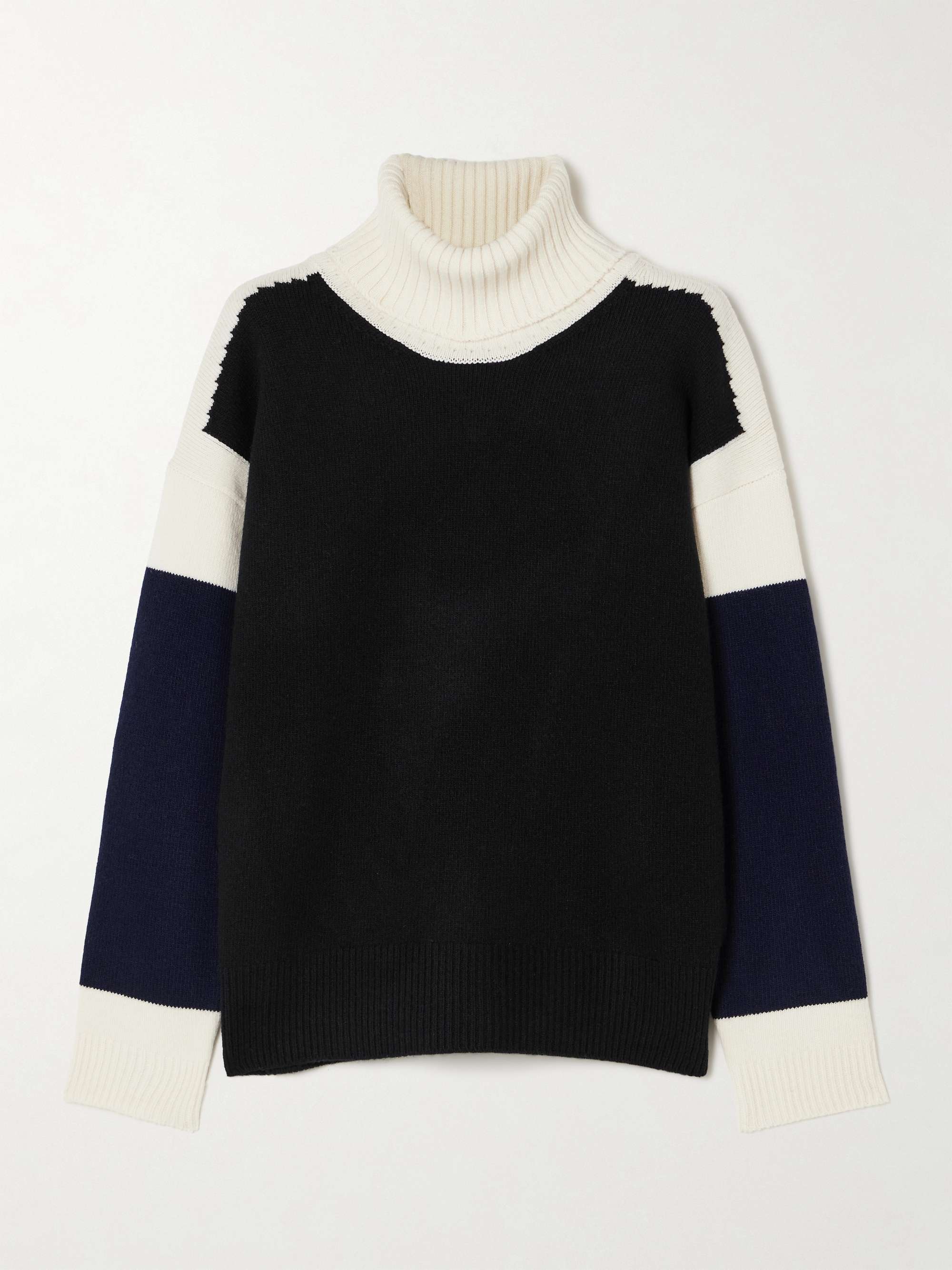 Bayer color-block wool-blend sweater view