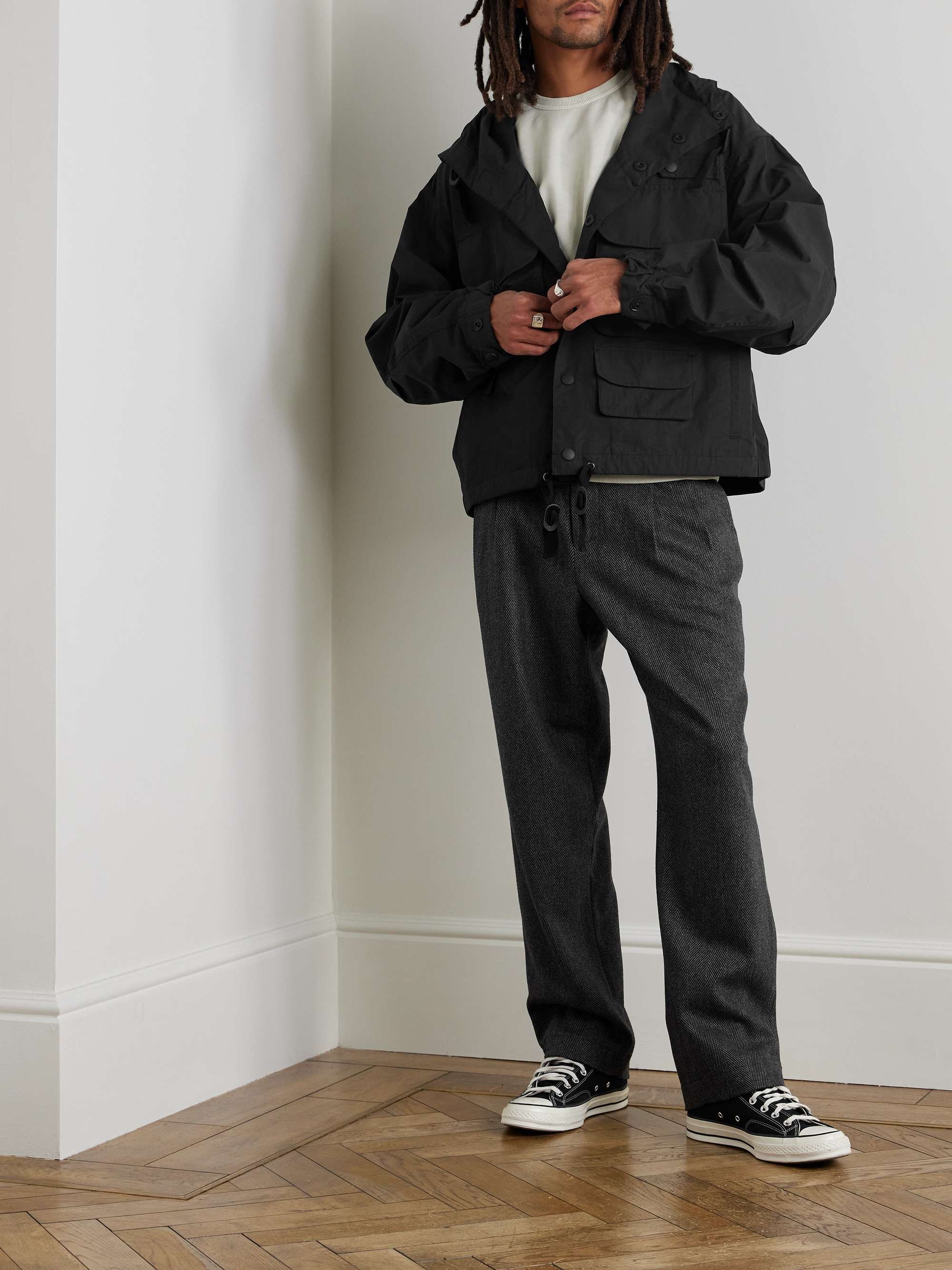 Wading Cotton and Nylon-Blend Ripstop Hooded Parka view
