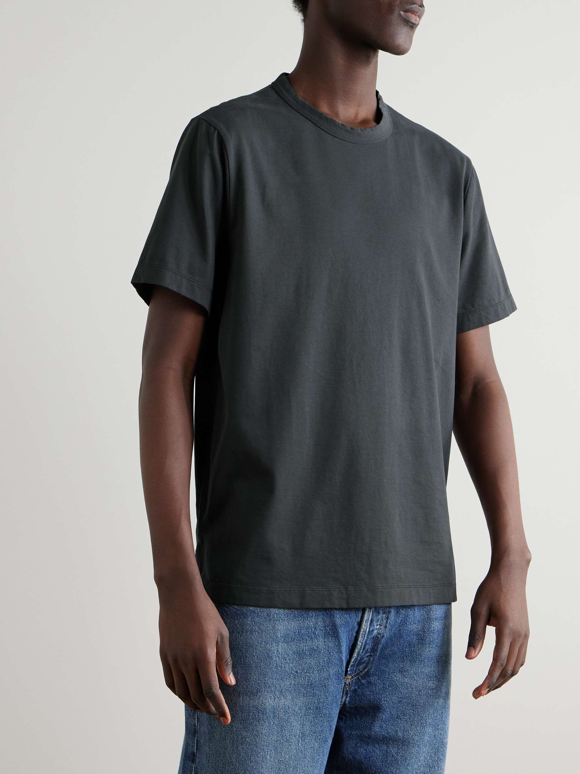 Luxe Cotton-Jersey T-Shirt view