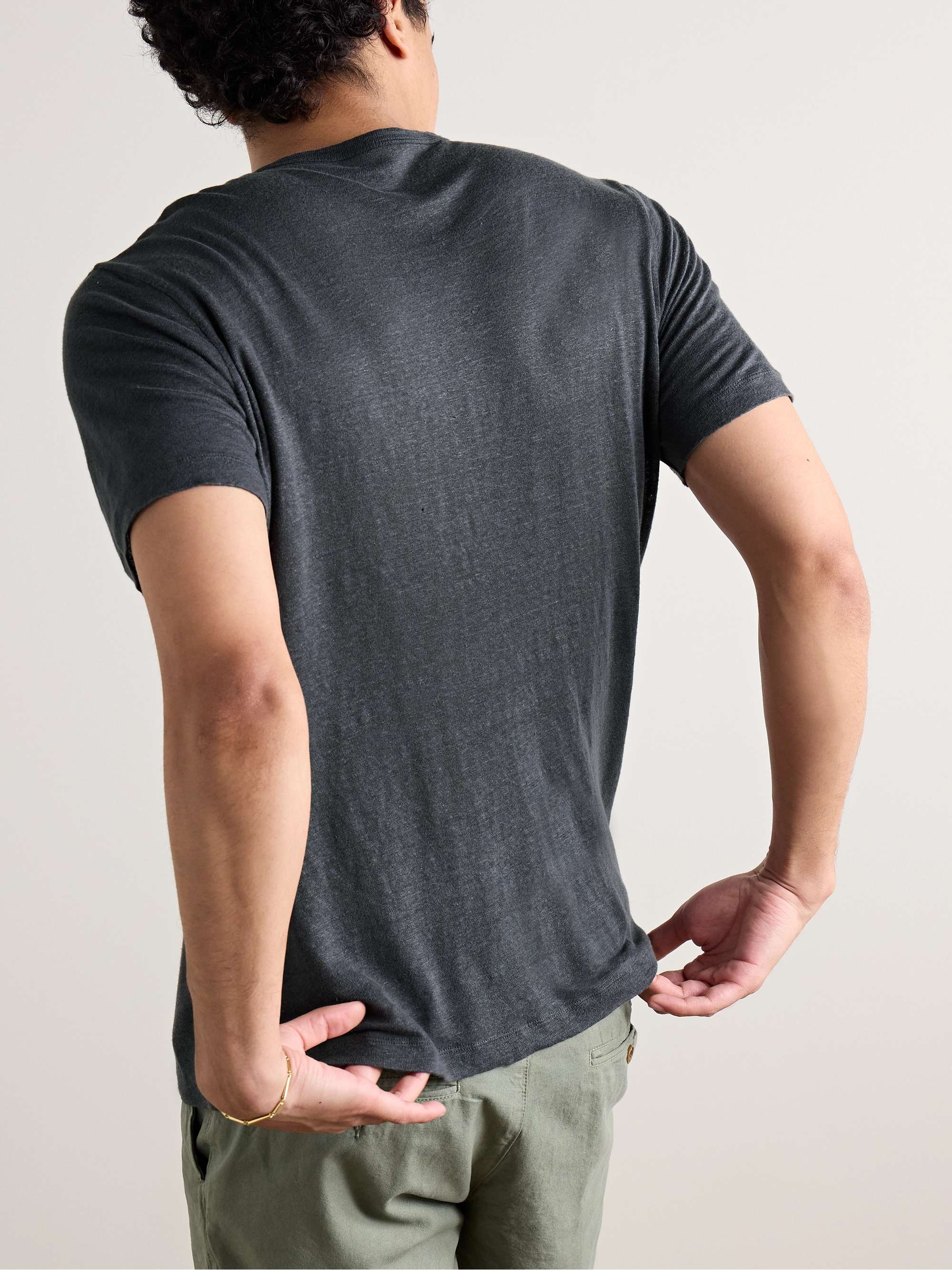 Slub Linen T-Shirt view