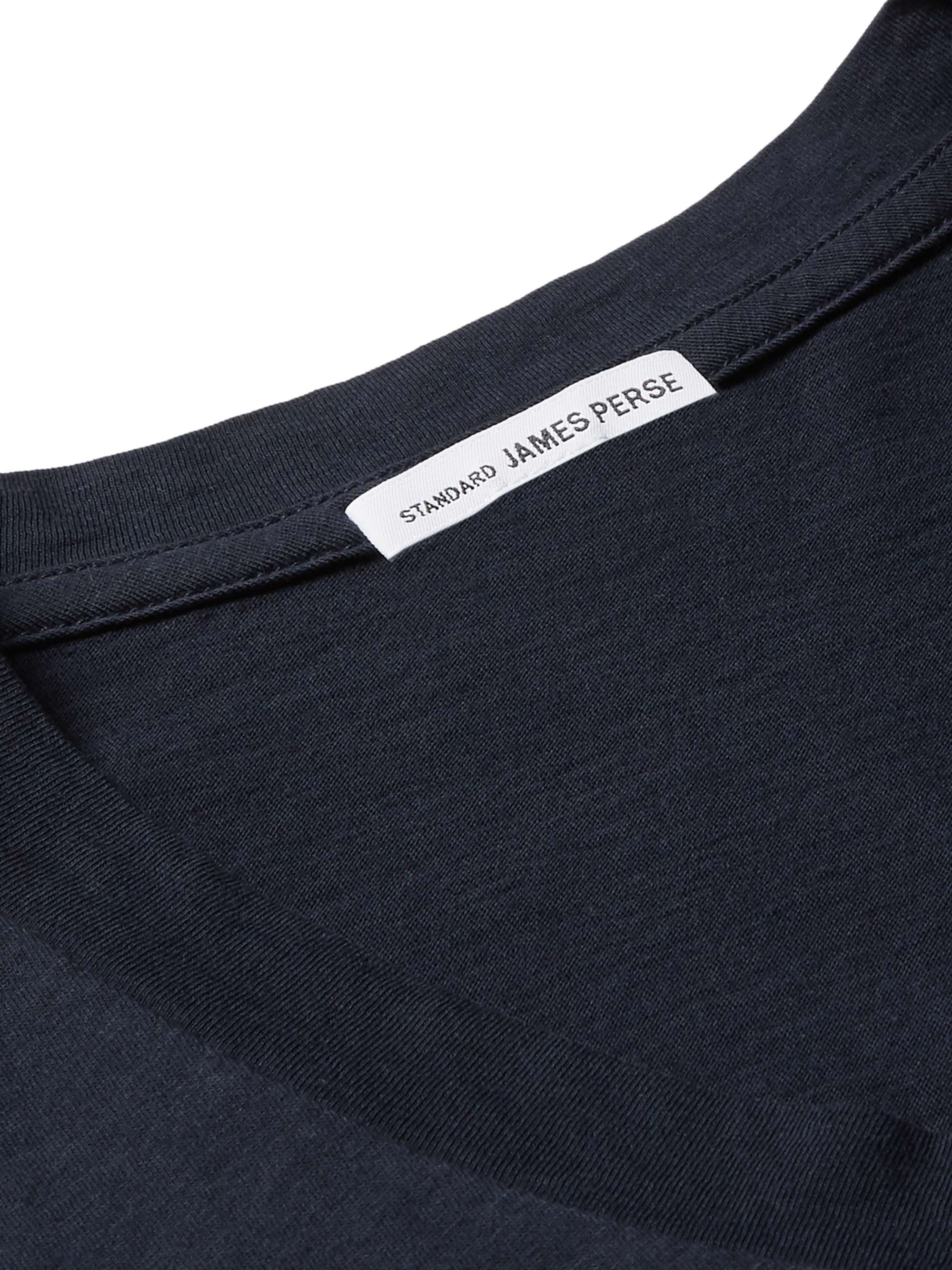 Slim-Fit Combed Cotton-Jersey T-Shirt view