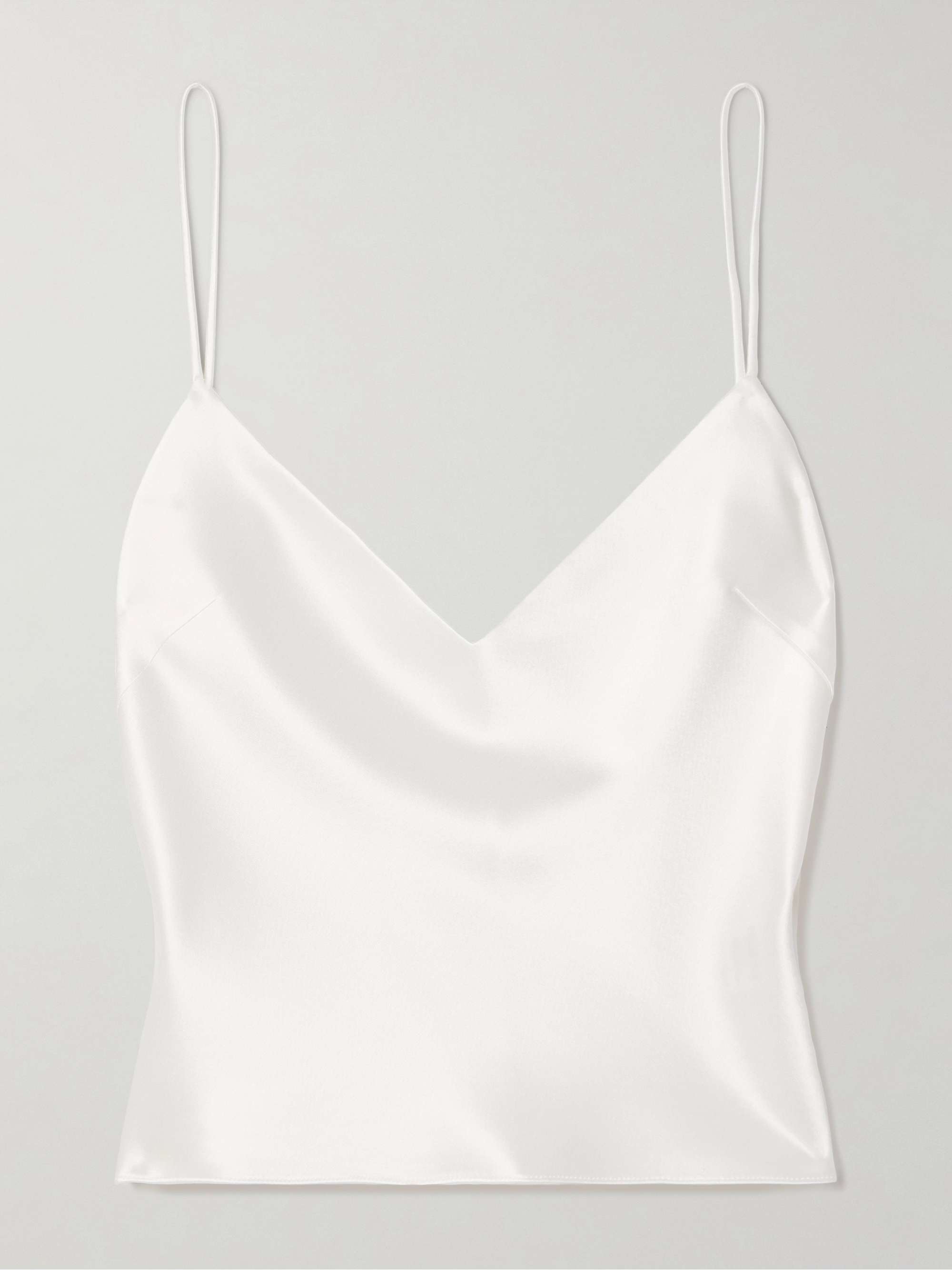 Ischia satin camisole view