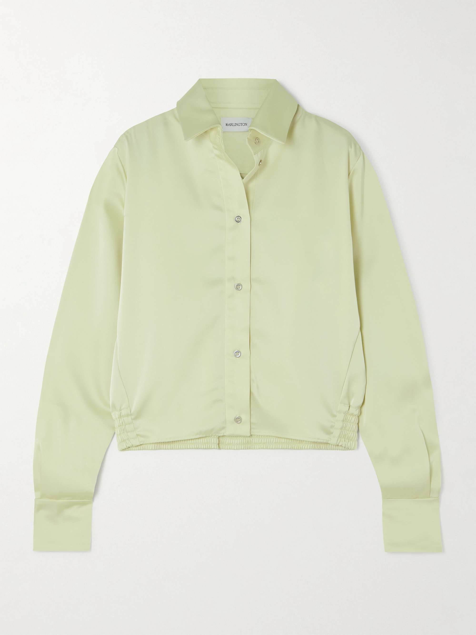 Cosette satin shirt view