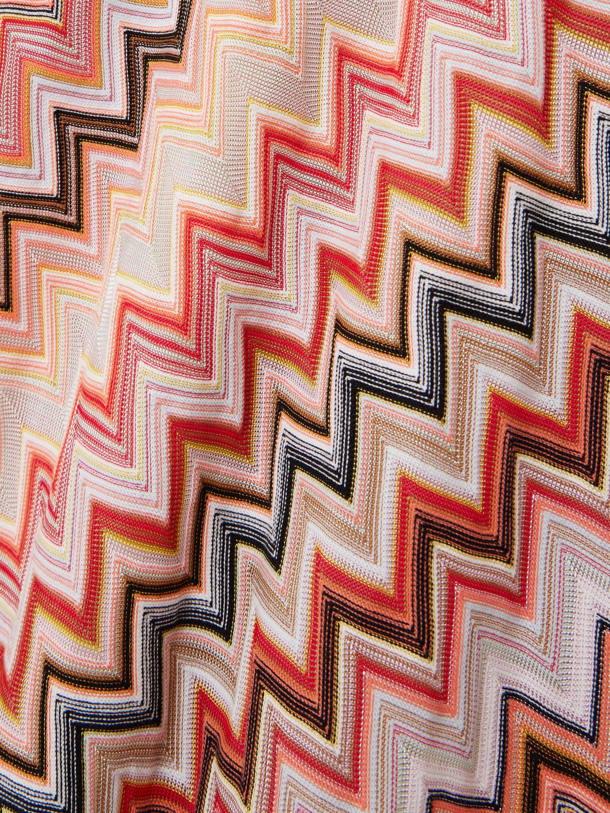 Crochet-knit cotton-blend maxi dress view