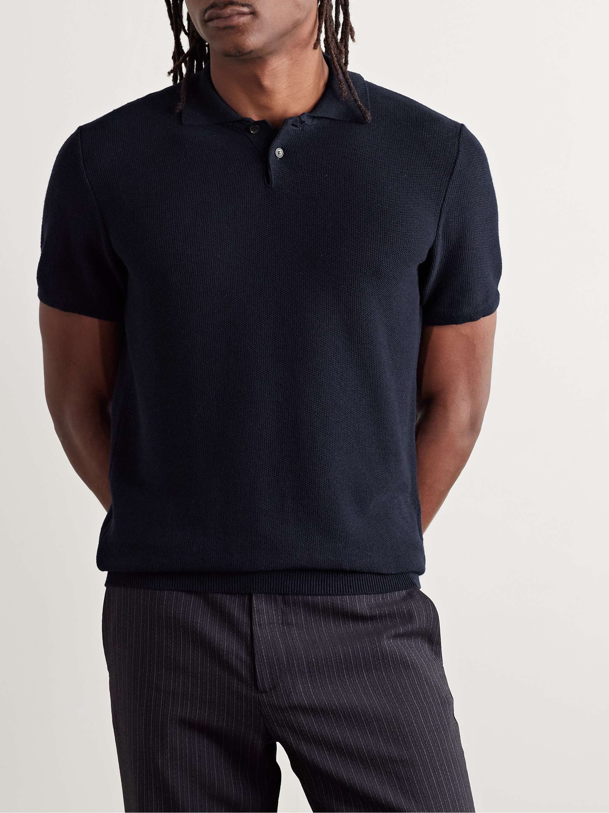 Jay Slim-Fit Piqué Polo Shirt view