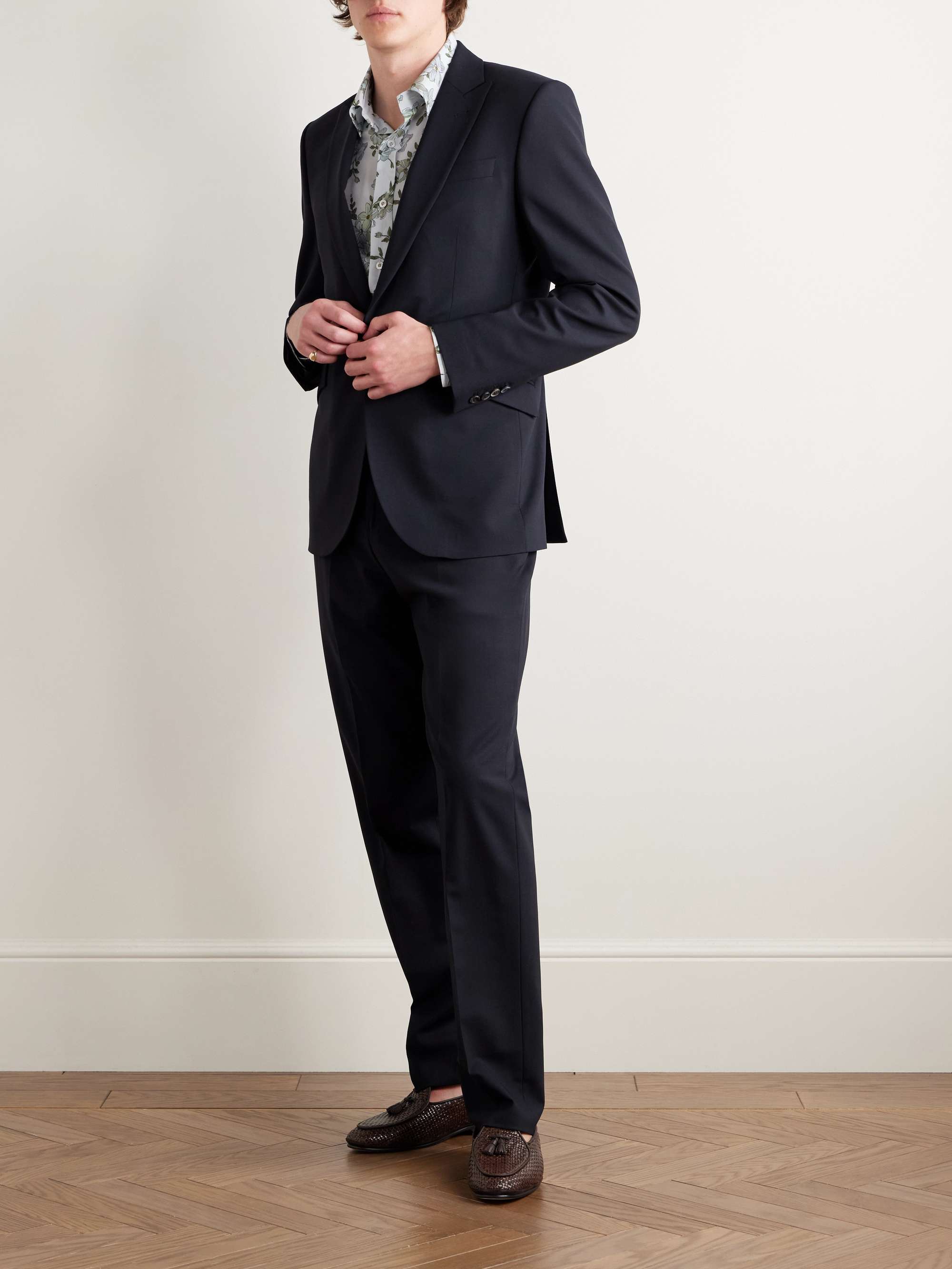 Newport Slim-Fit Wool-Blend Suit Jacket view