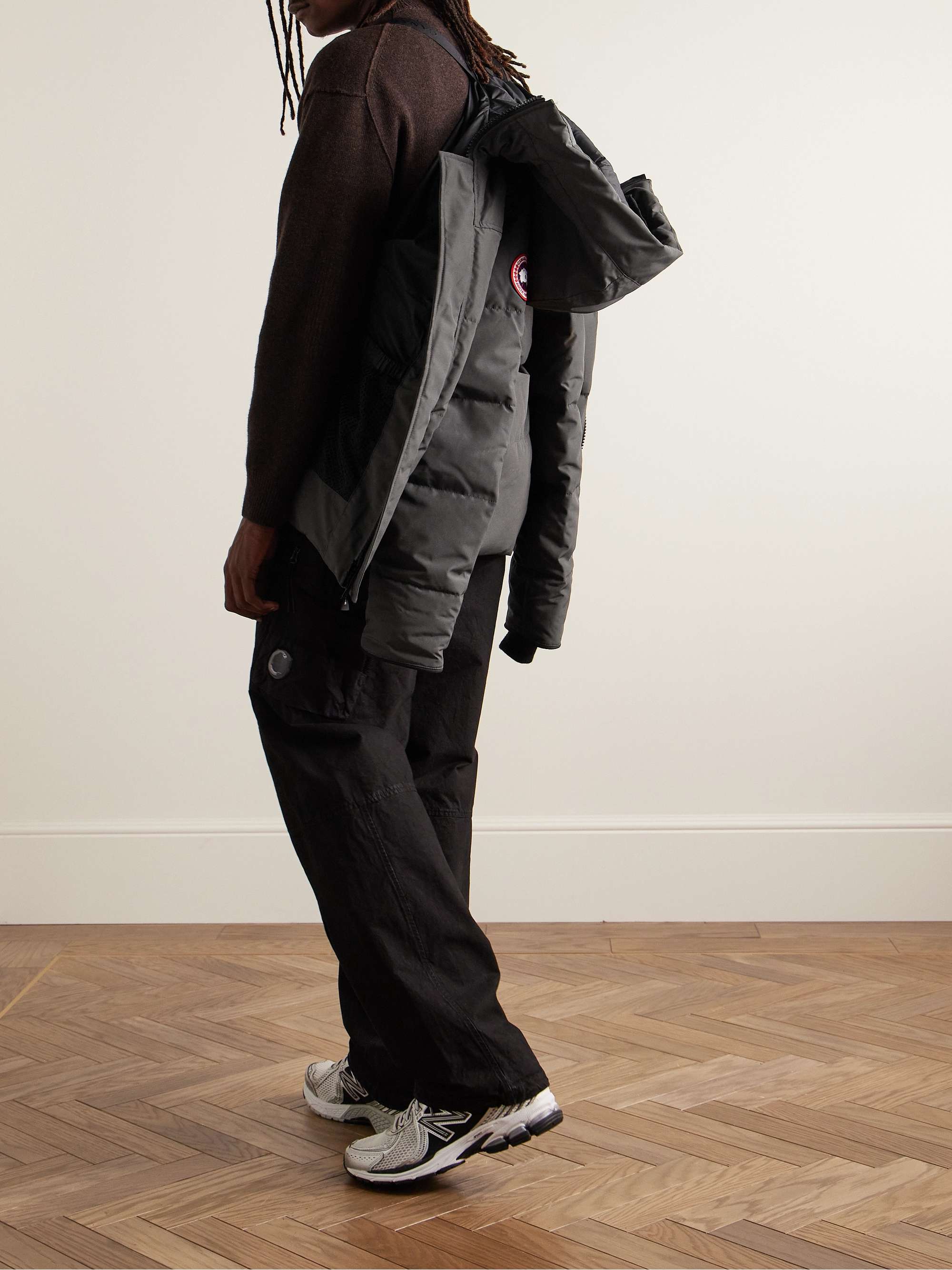 Macmillan Logo-Appliquéd Quilted Arctic Tech® Hooded Down Parka view