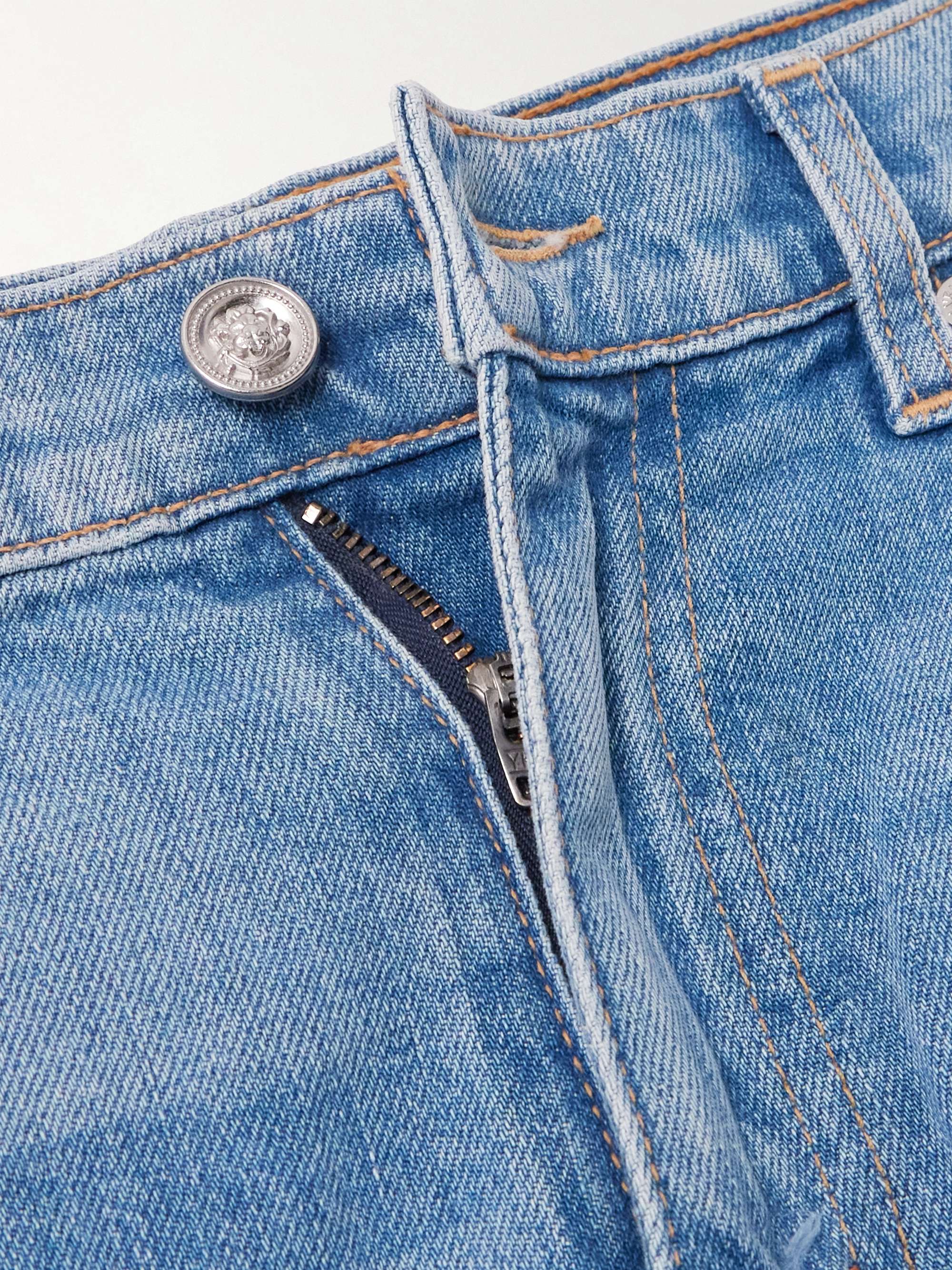 Grace cropped high-rise wide-leg jeans view