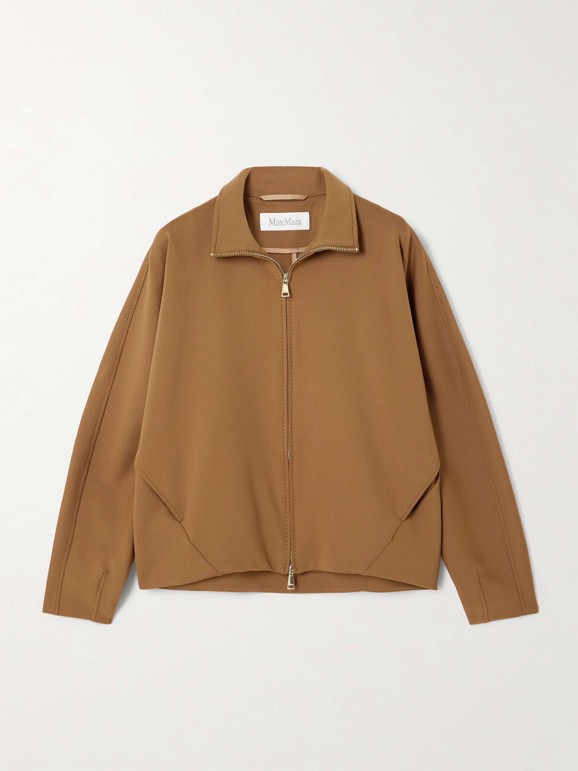 Jersey bomber jacket view