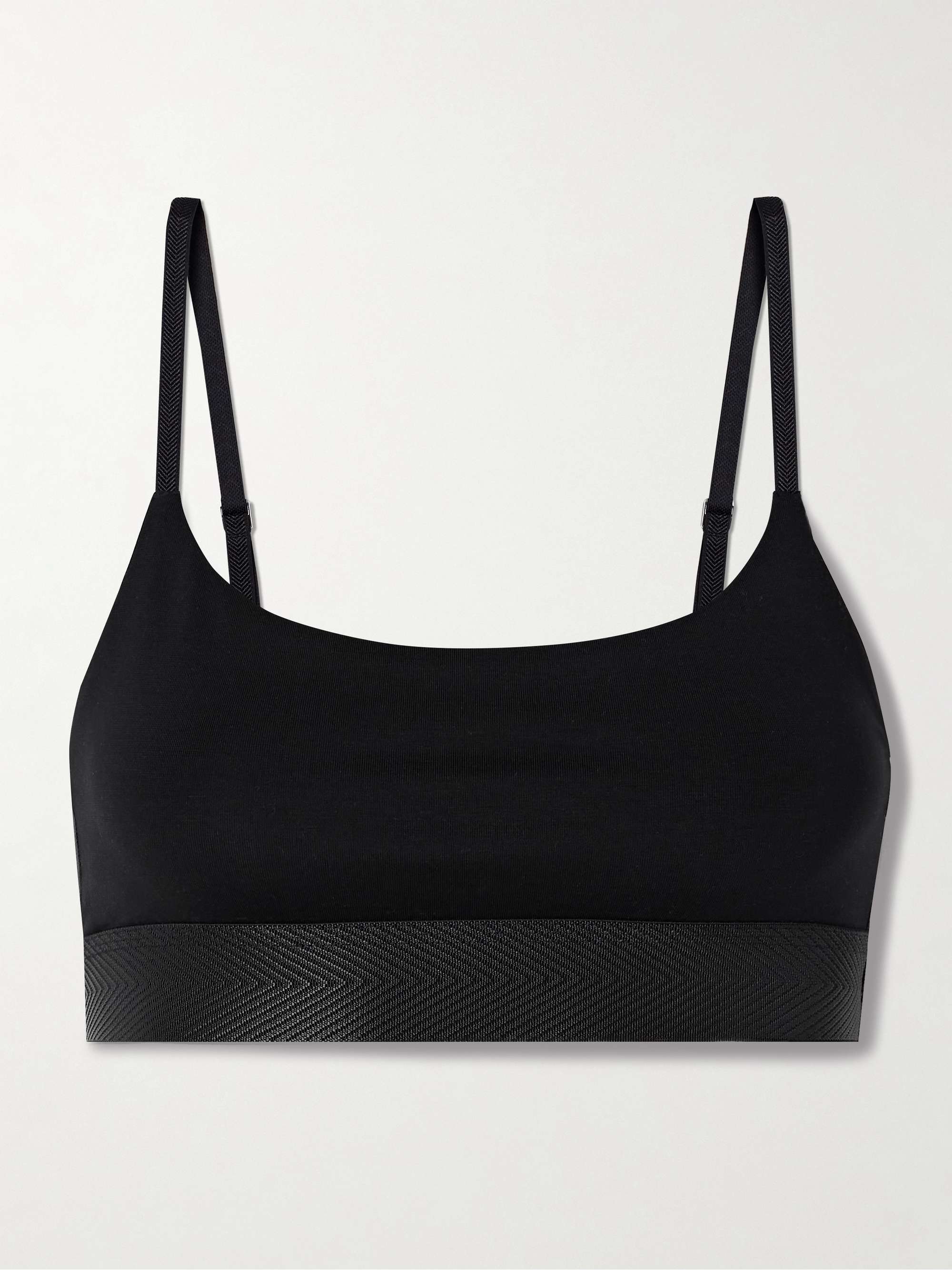 Lyocell-blend jersey bralette view
