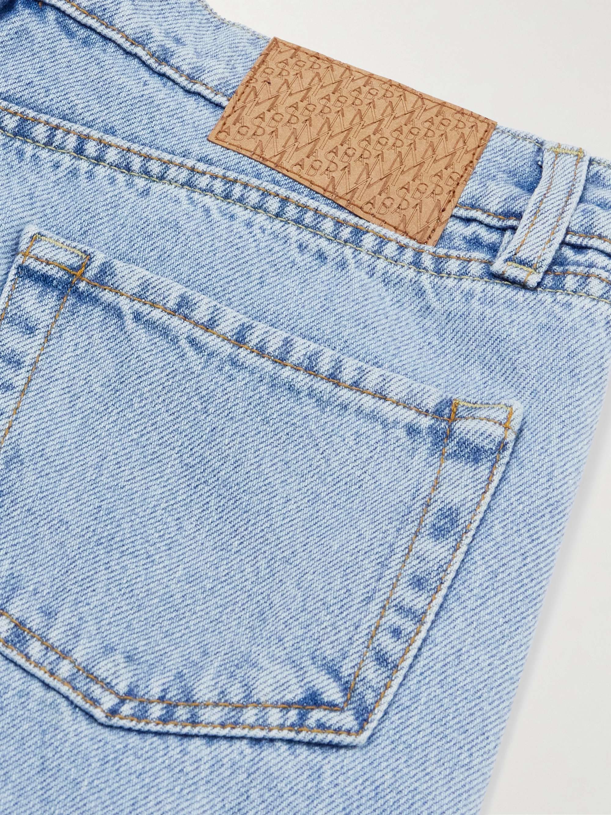 Low-rise straight-leg jeans view