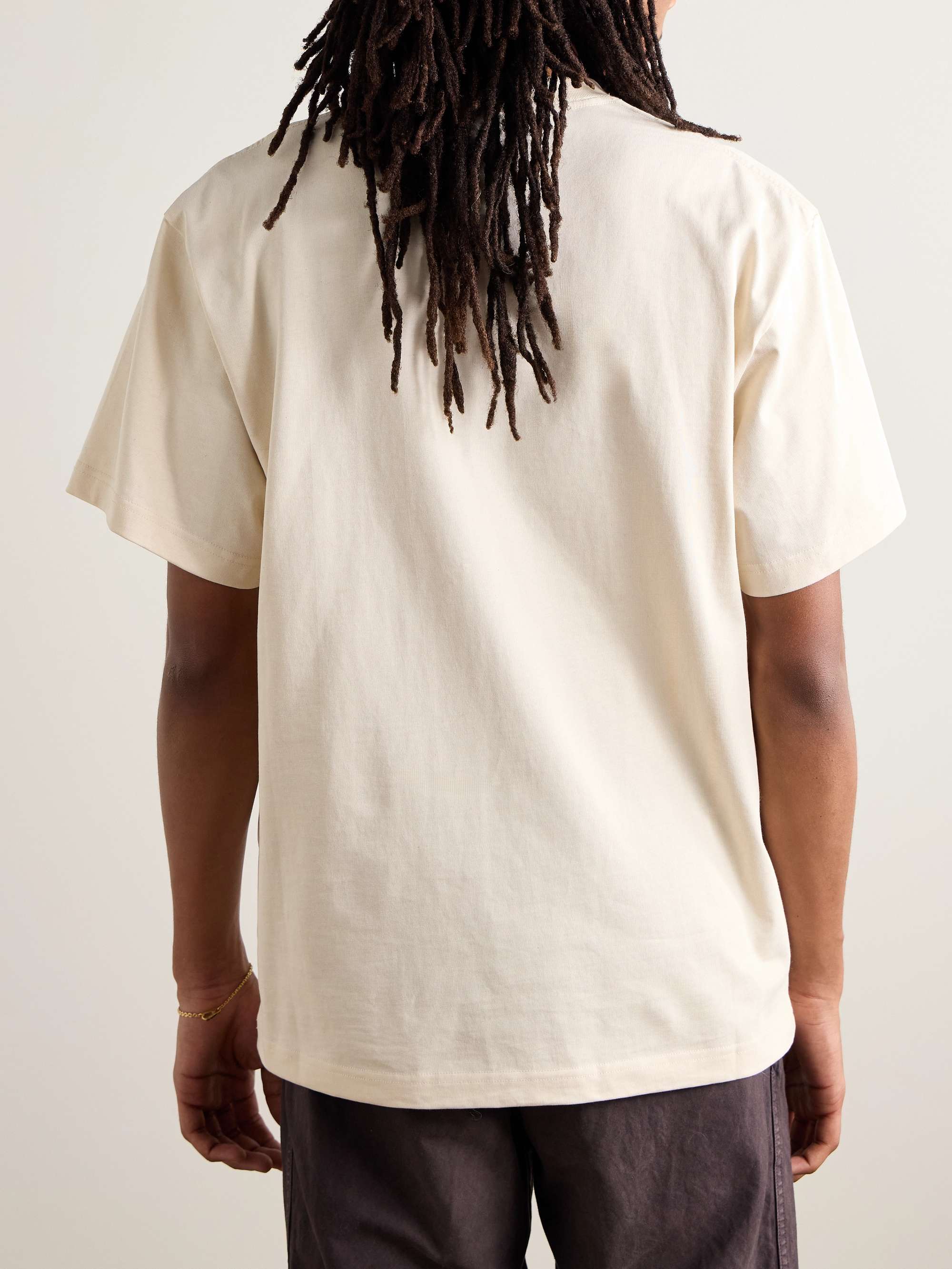 Grateful Logo-Print Organic Cotton-Jersey T-Shirt view