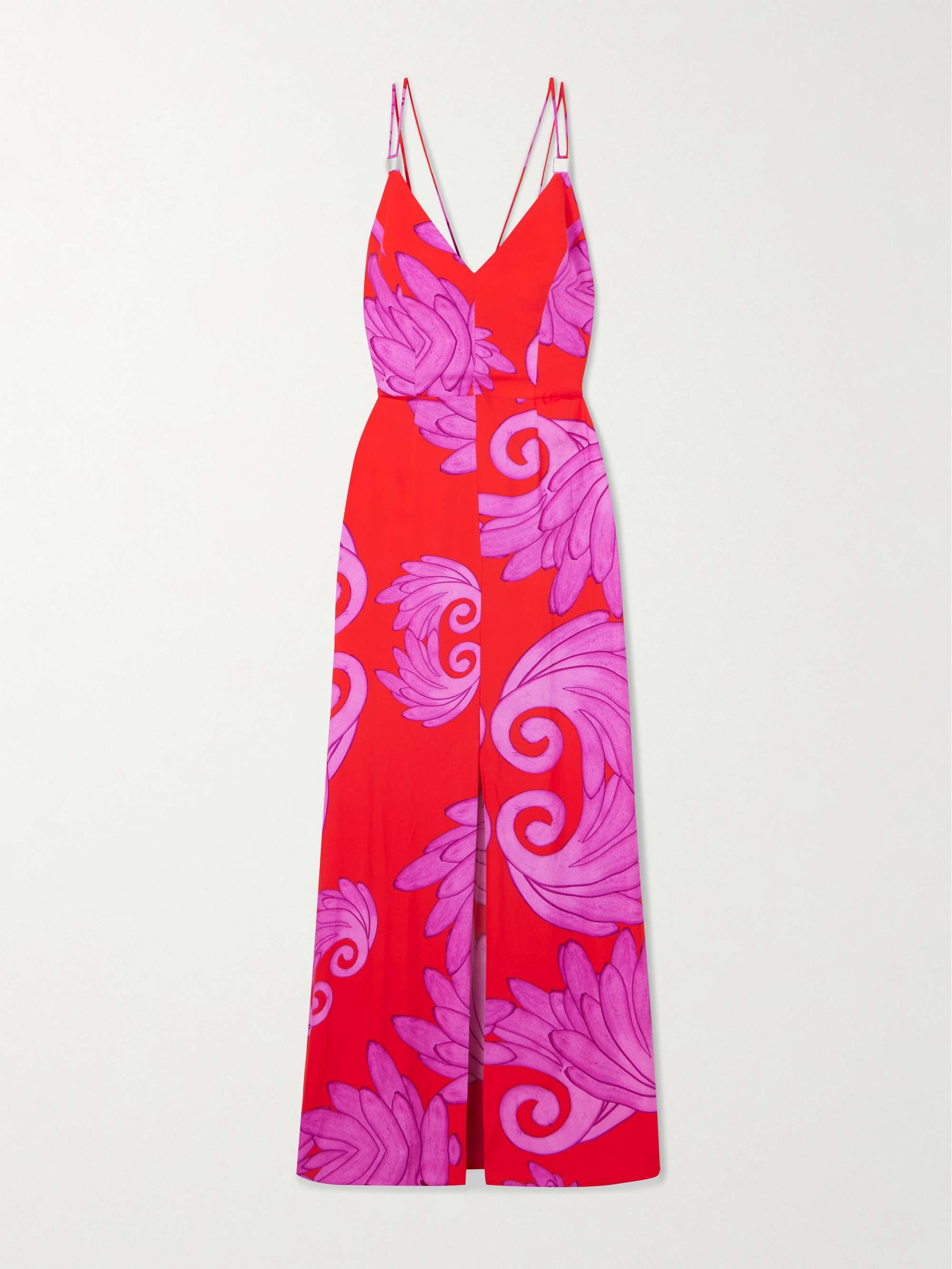 Lydia printed jersey maxi dress view