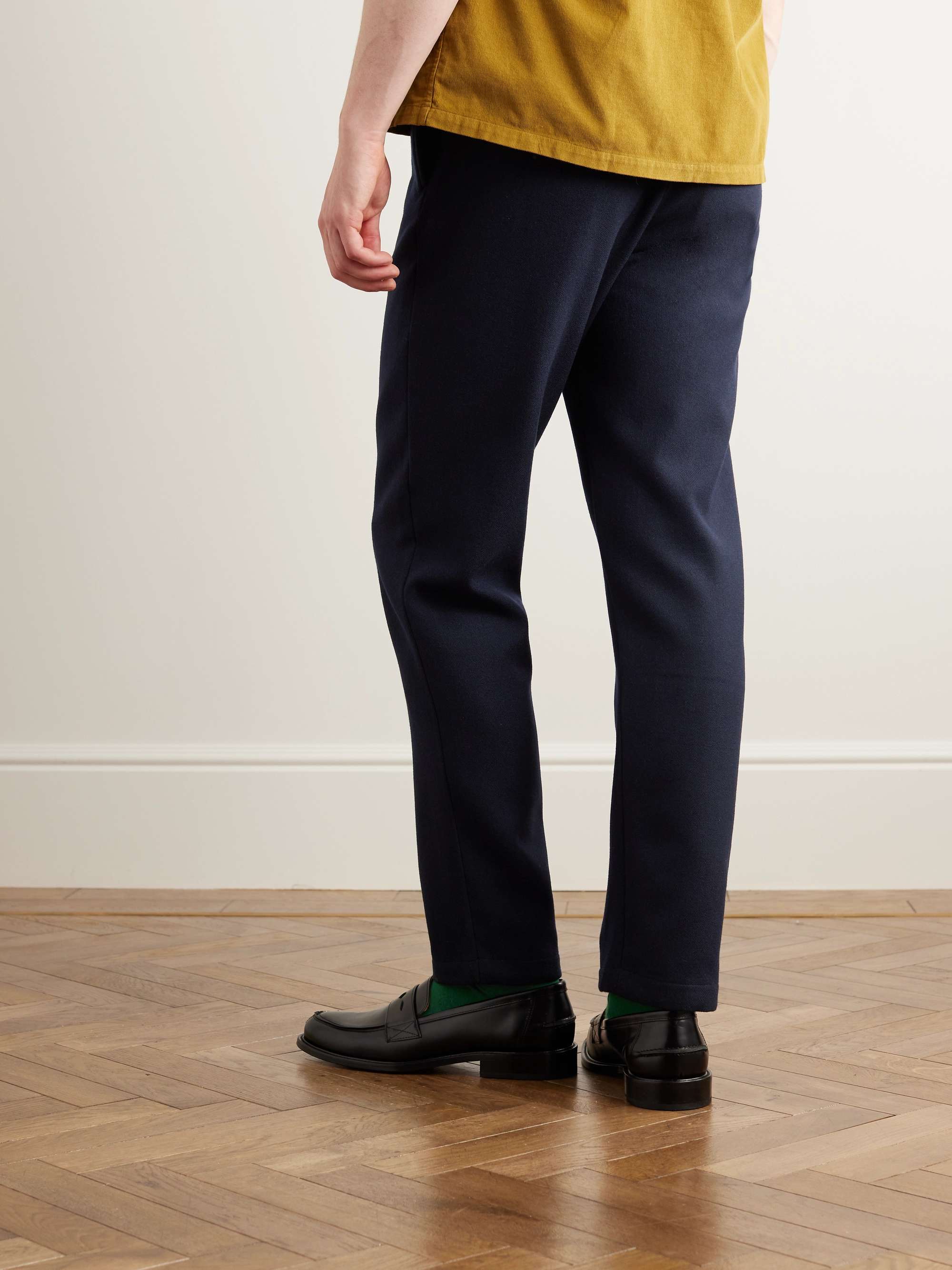 Tapered Virgin Wool-Blend Sweatpants view