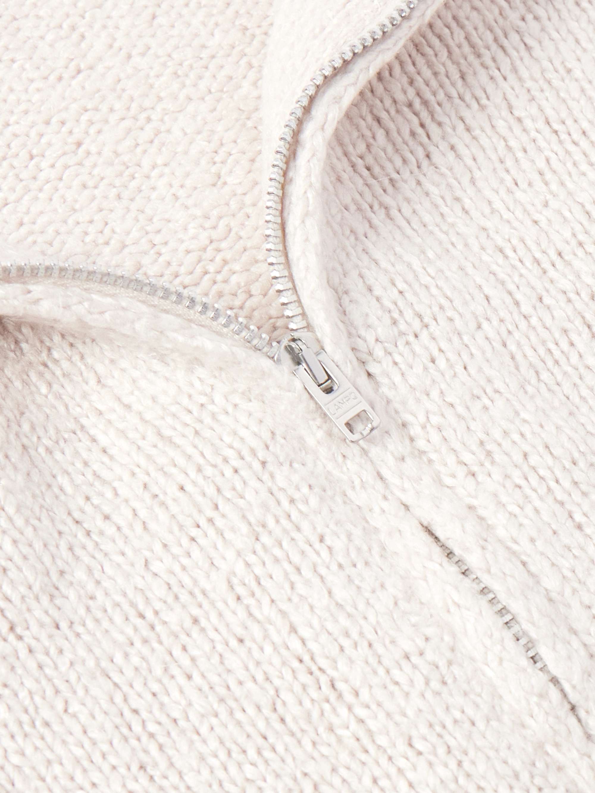 Float Silk Zip-Up Cardigan view