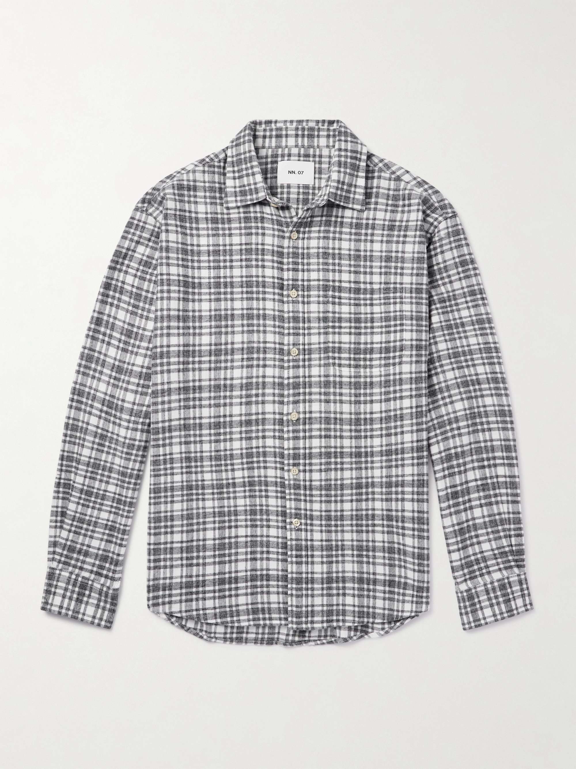 Deon 5465 Checked Organic Cotton-Flannel Shirt view