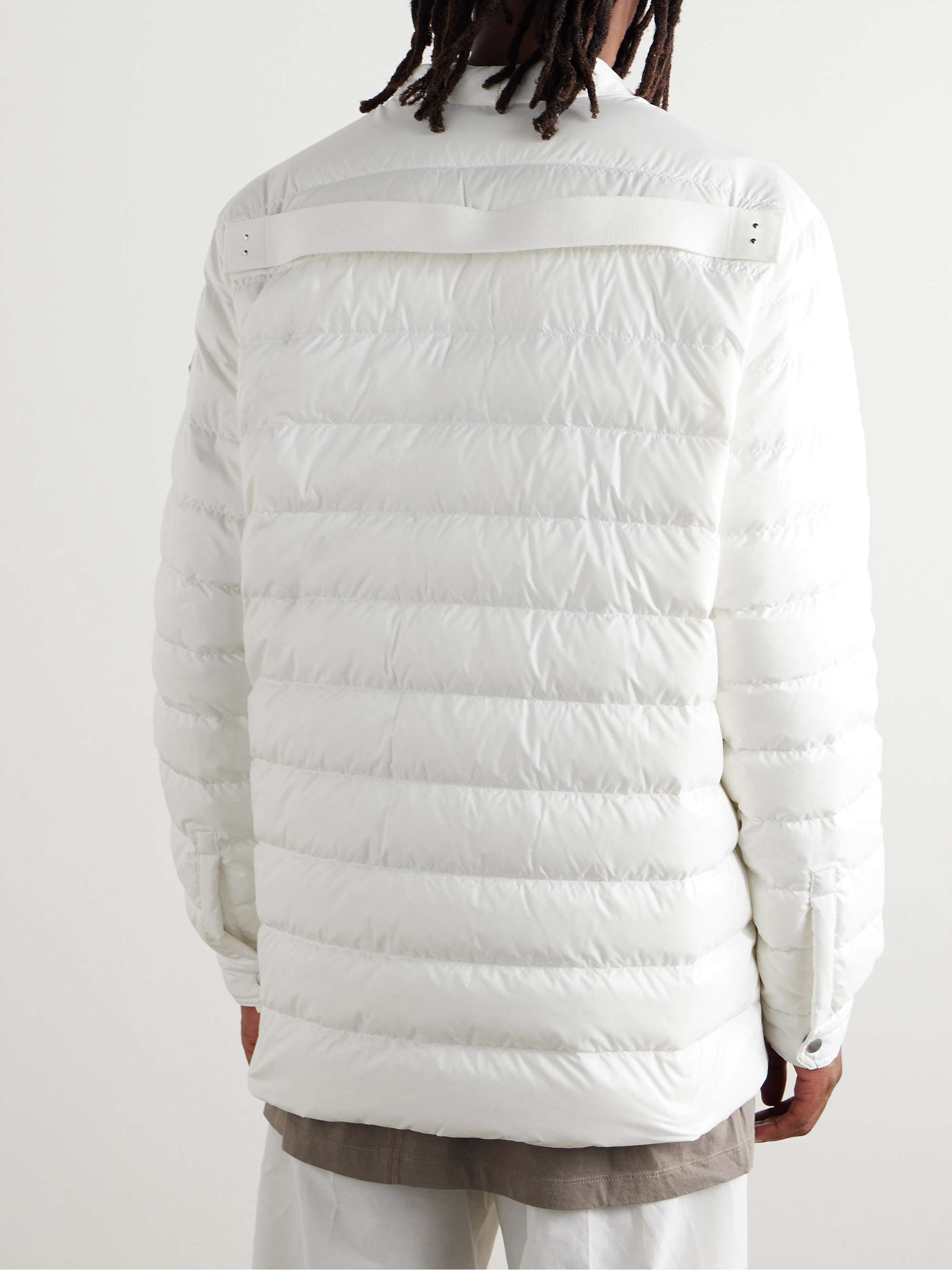 + Moncler Logo-Appliquéd Quilted Shell Down Jacket view