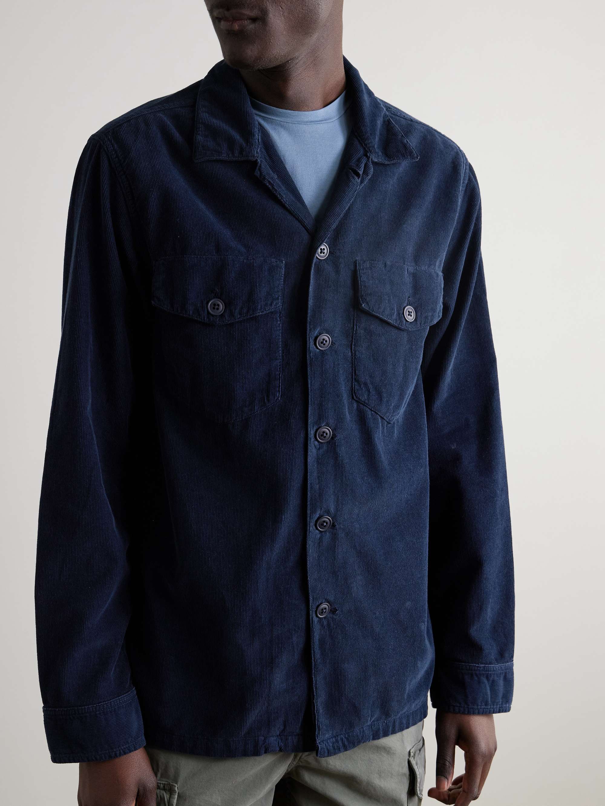 Jame Cotton-Corduroy Overshirt view