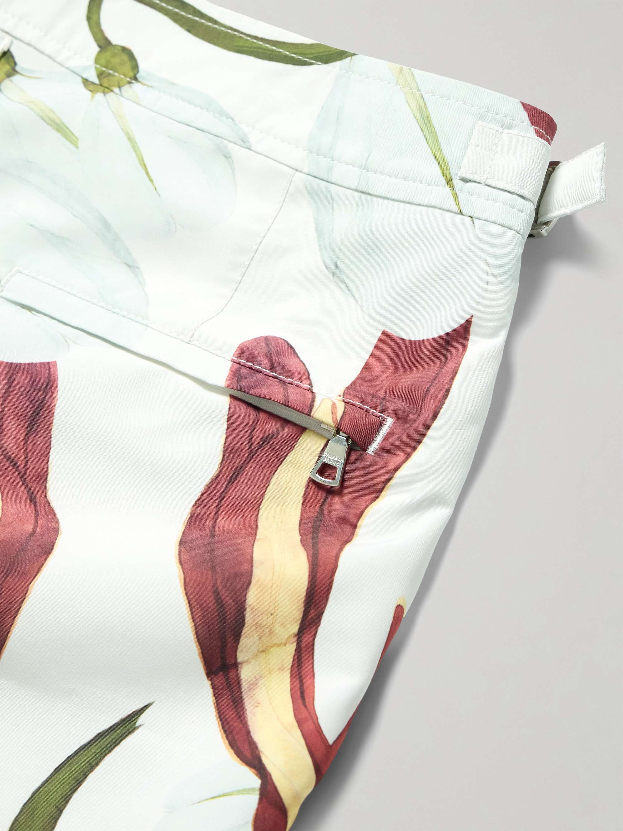 Setter Straight-Leg Short-Length Printed Recycled Swim Shorts view