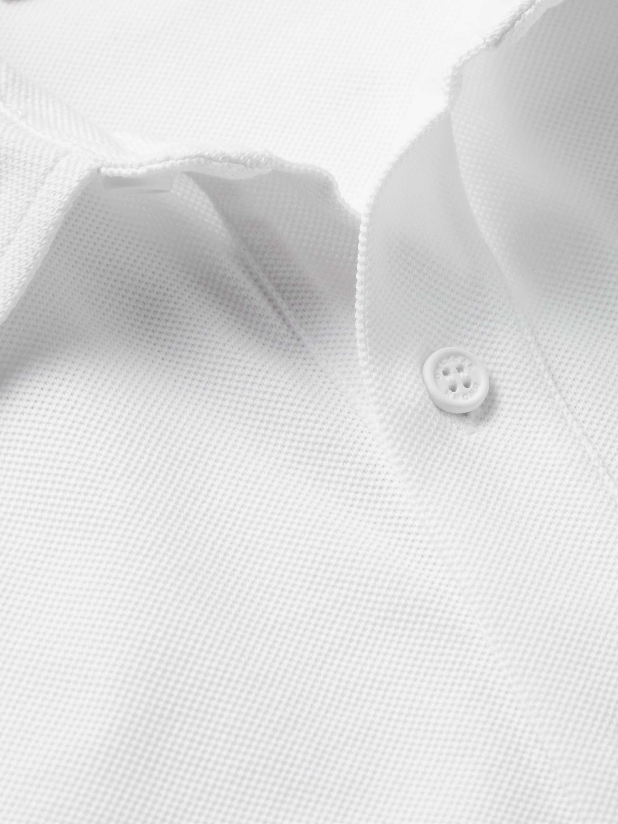 Sebastian Slim-Fit Cotton-Piqué Polo Shirt view
