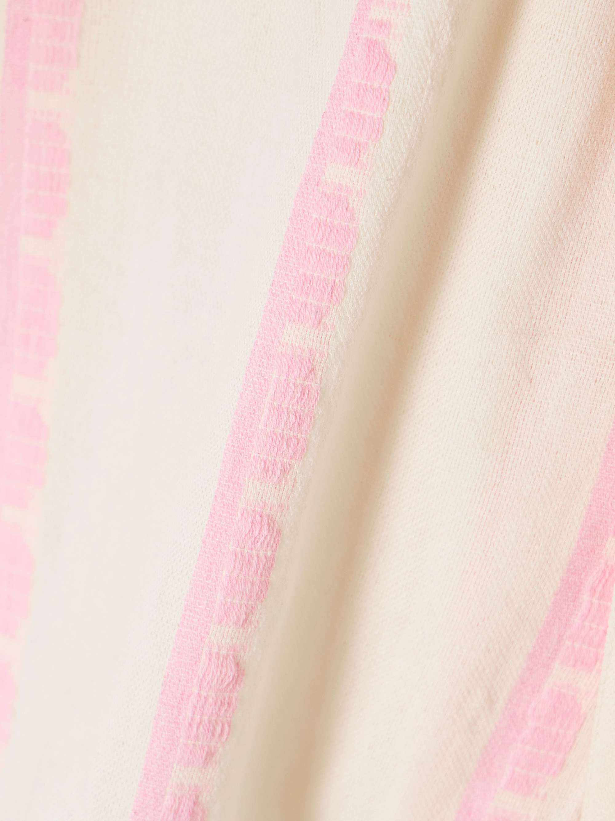 Safia striped cotton shorts view