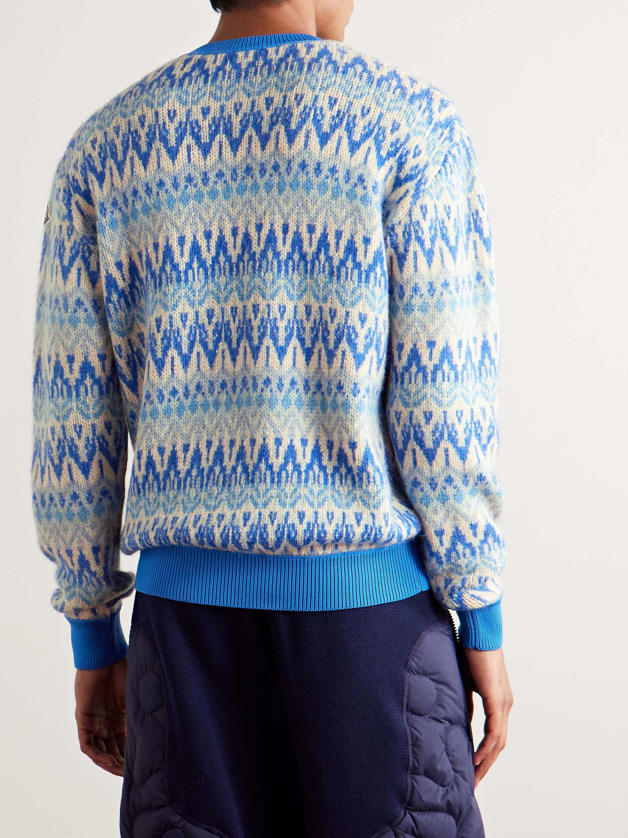 Jacquard-Knit Sweater view
