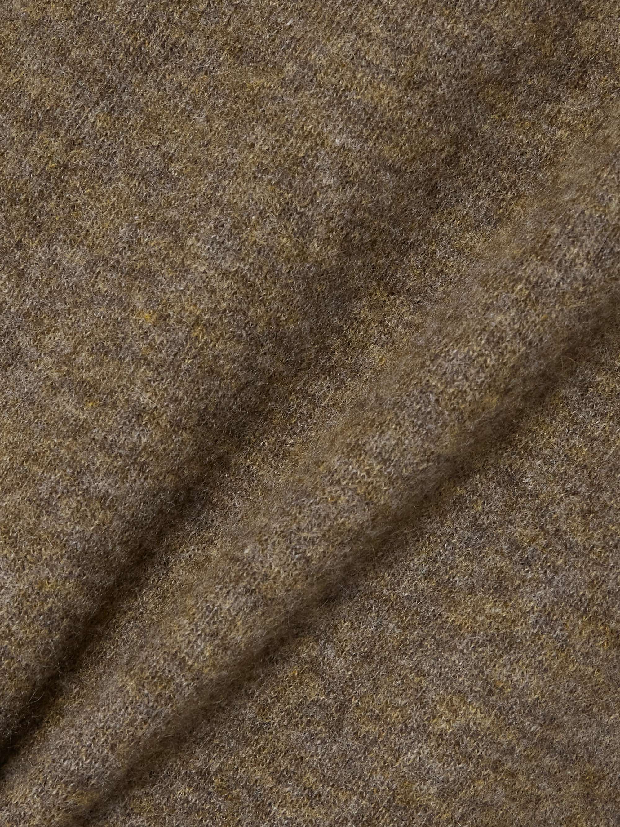 Robin cashmere-blend wide-leg pants view