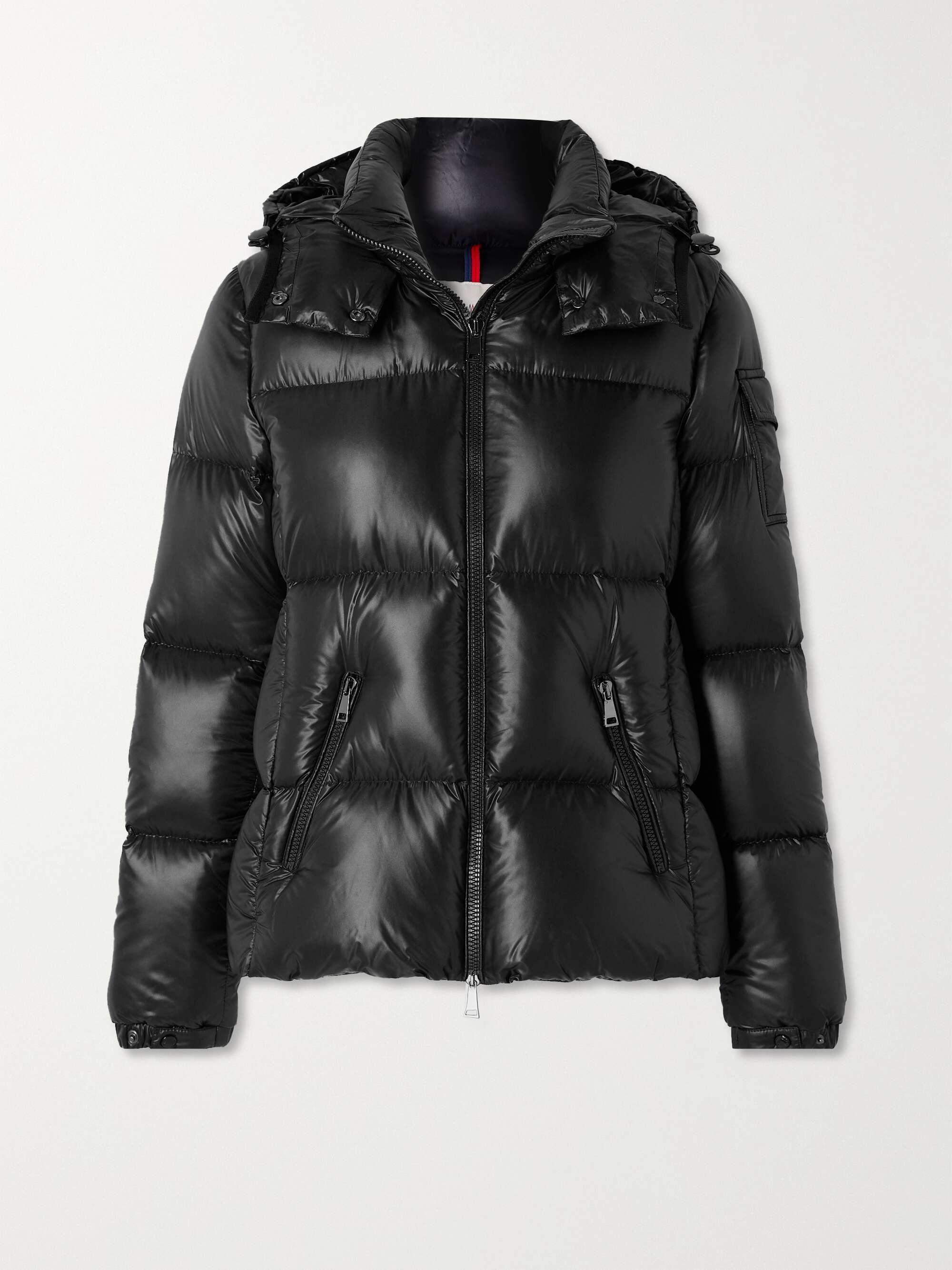 Fourmine hooded quilted shell down jacket view