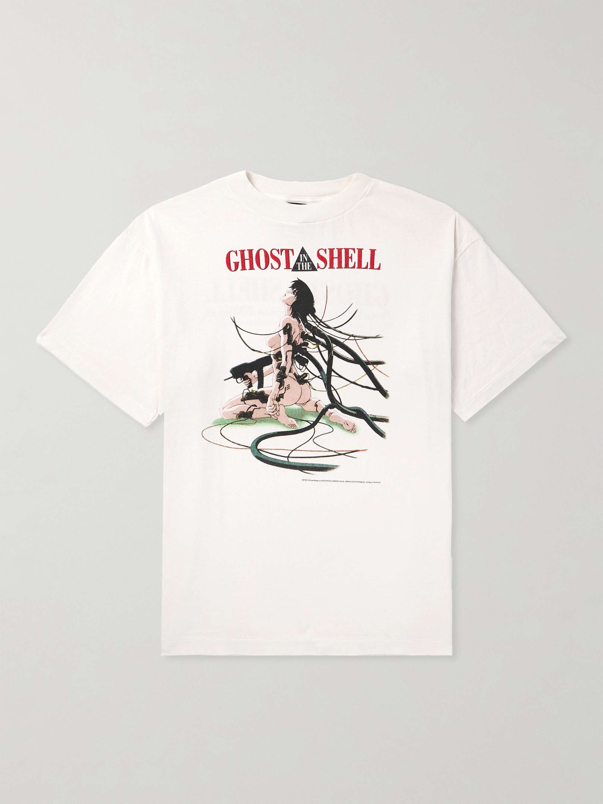 + Ghost in the Shell Printed Cotton-Jersey T-Shirt view