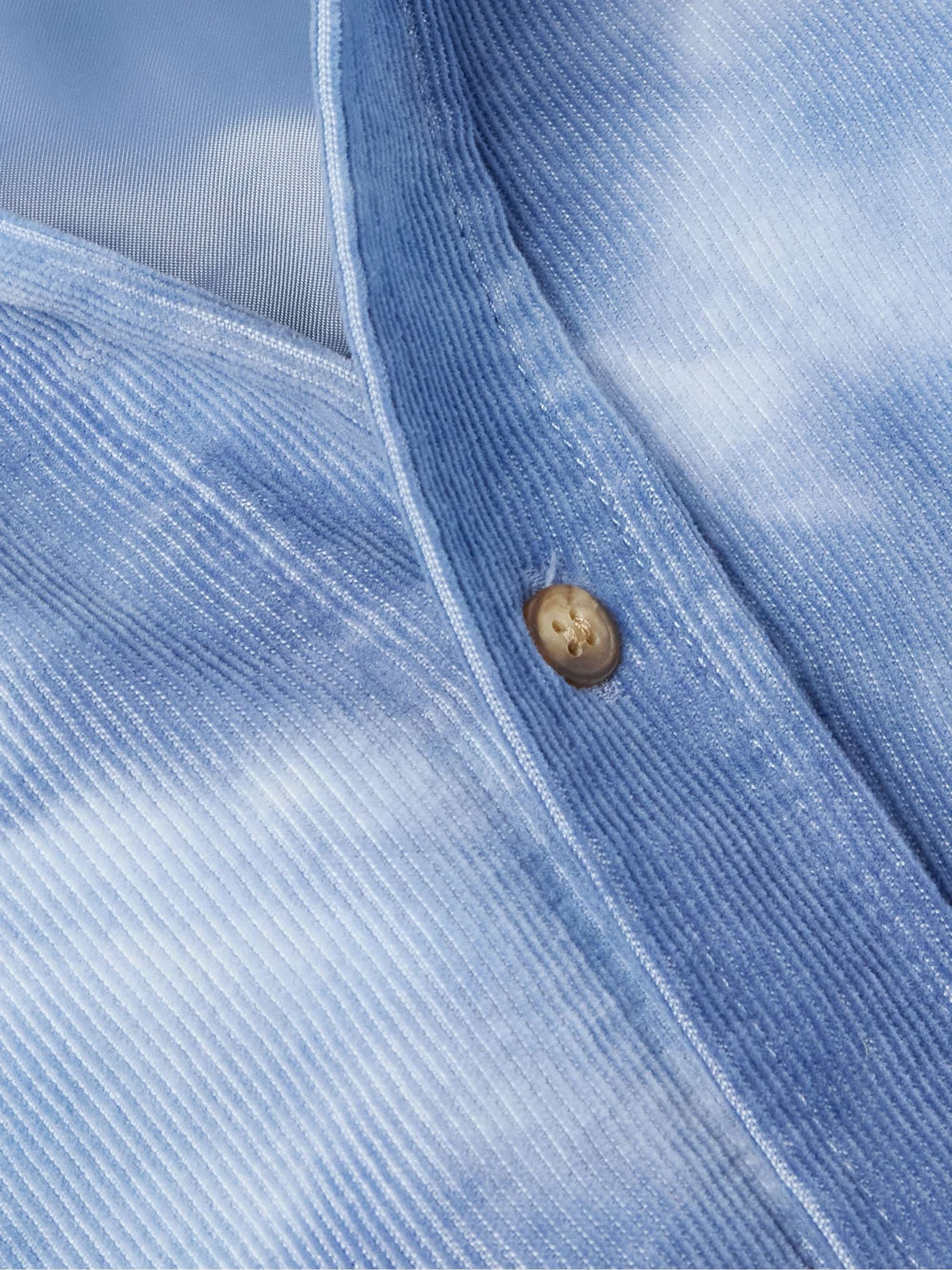 Tie-Dyed Cotton-Corduroy Shirt view